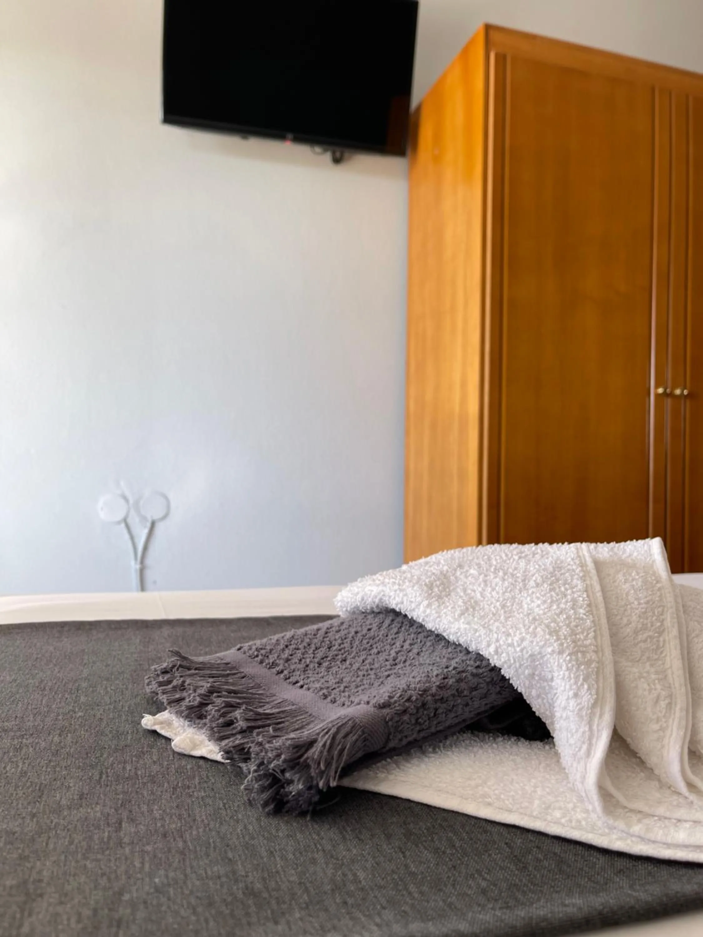 Bed in Artemis Hotel Apartments