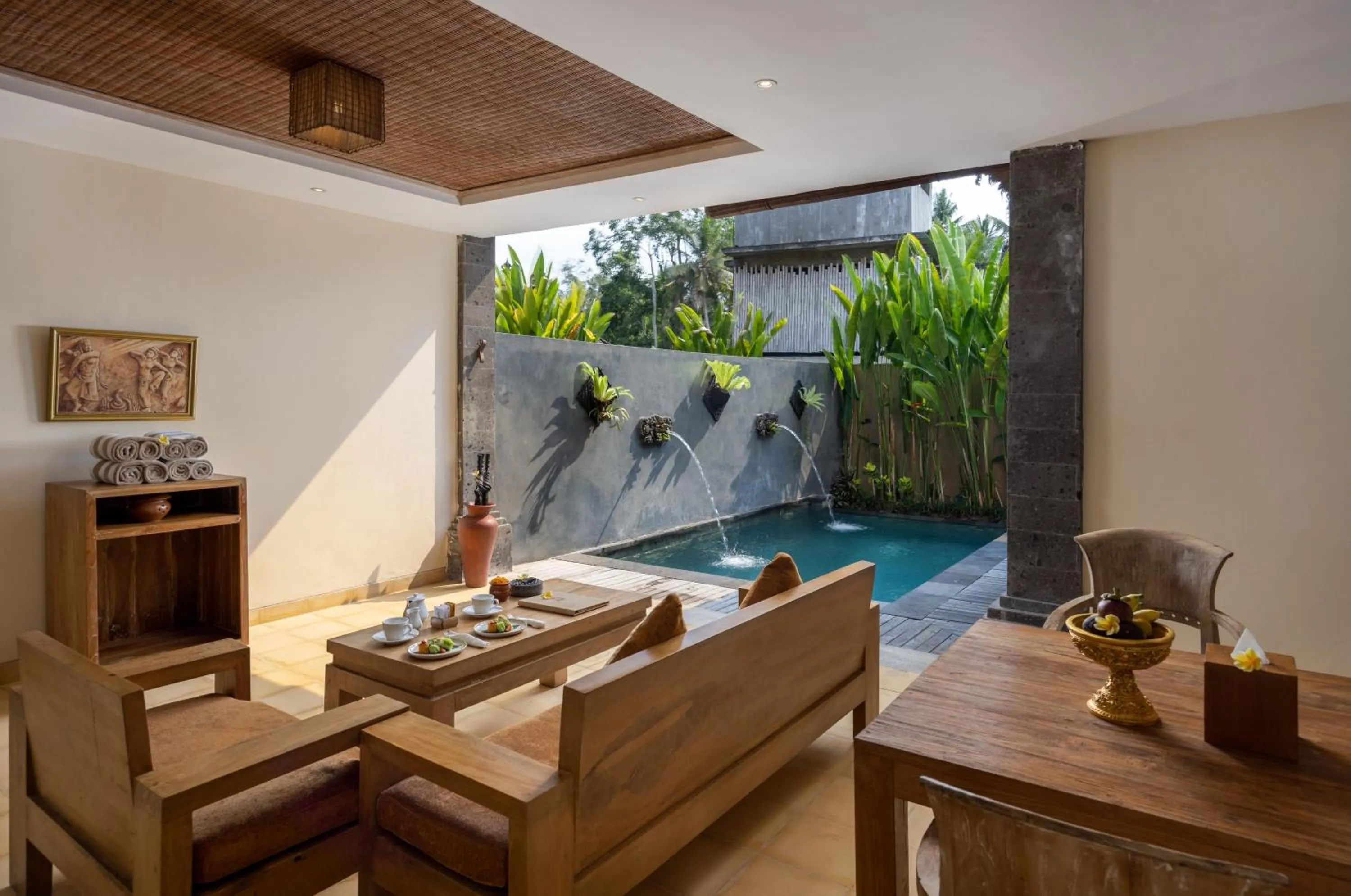 Swimming pool in The Sankara Resort & Spa