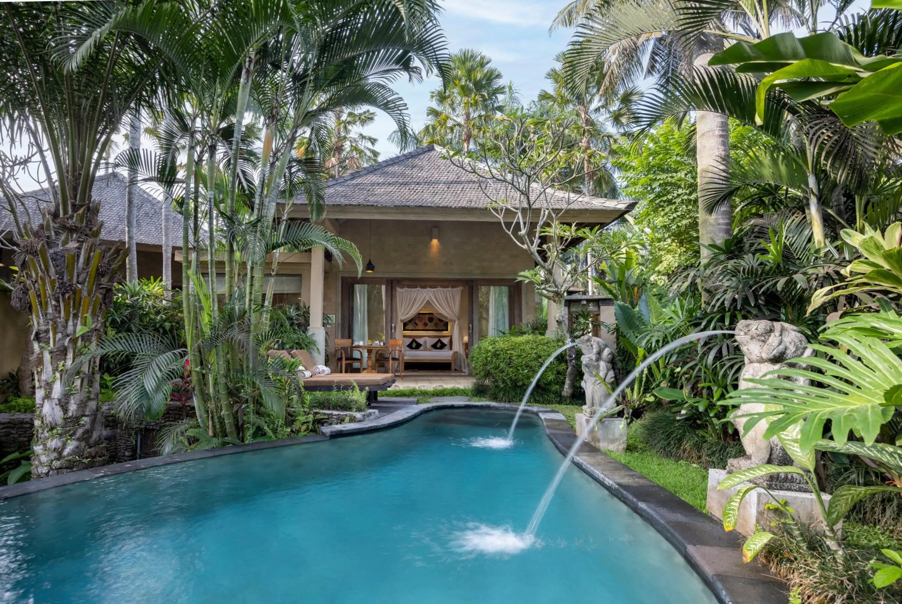 Swimming pool in The Sankara Resort & Spa