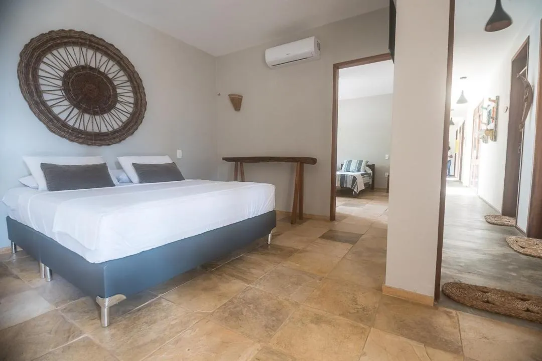 Bed in Dolce Vita Guest House