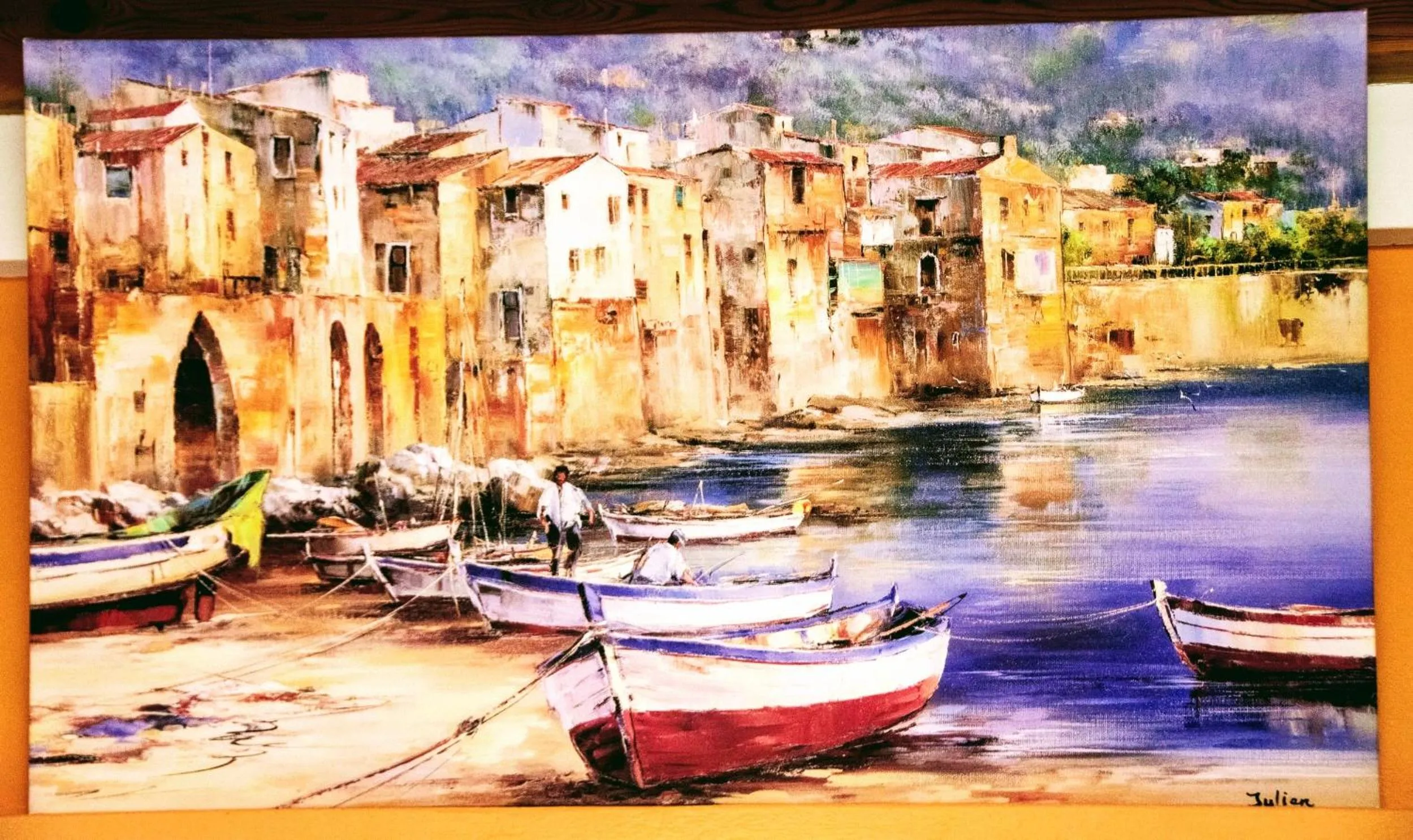 Decorative detail in Ippoliti Village