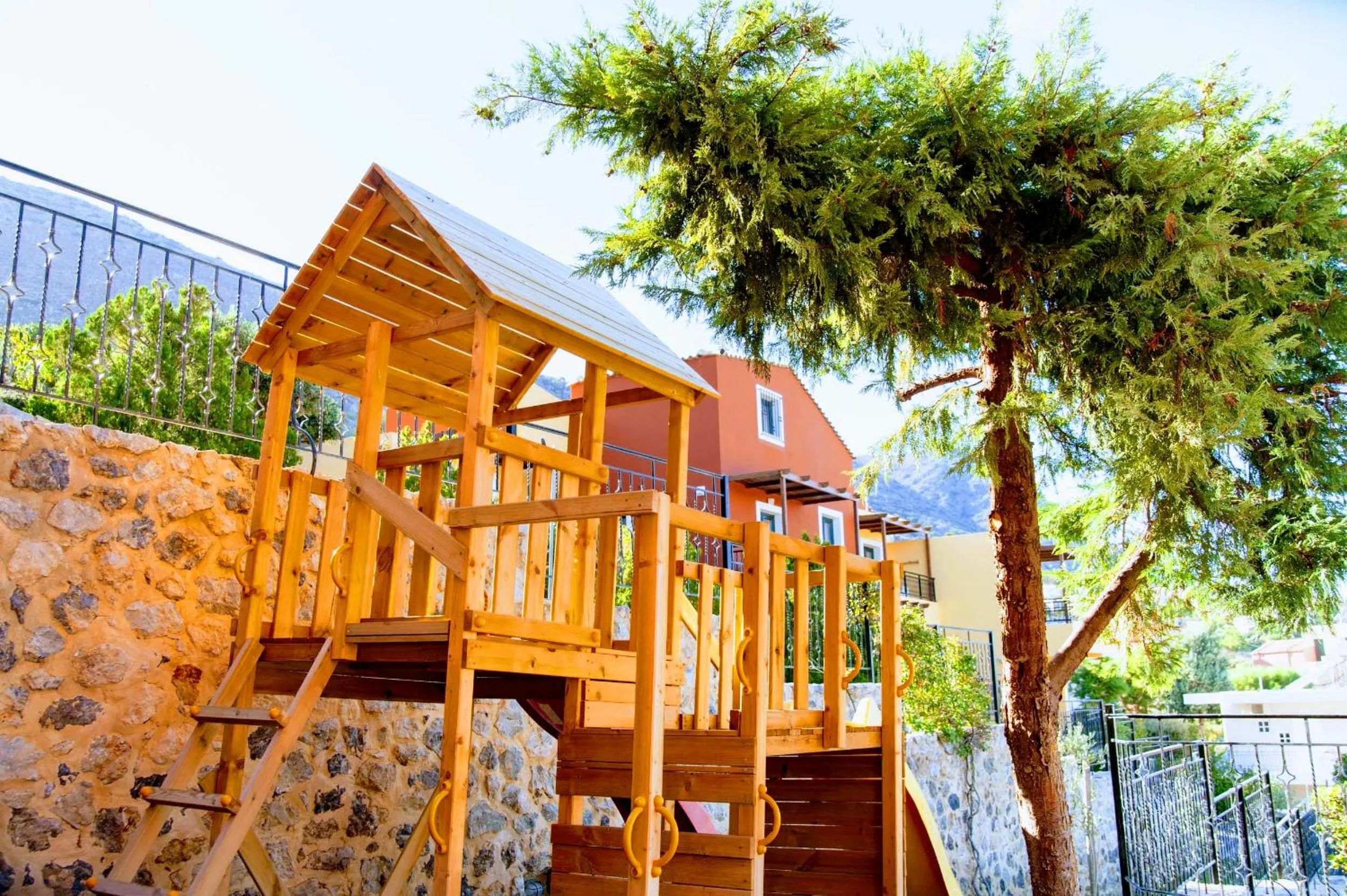 Children play ground in Ippoliti Village
