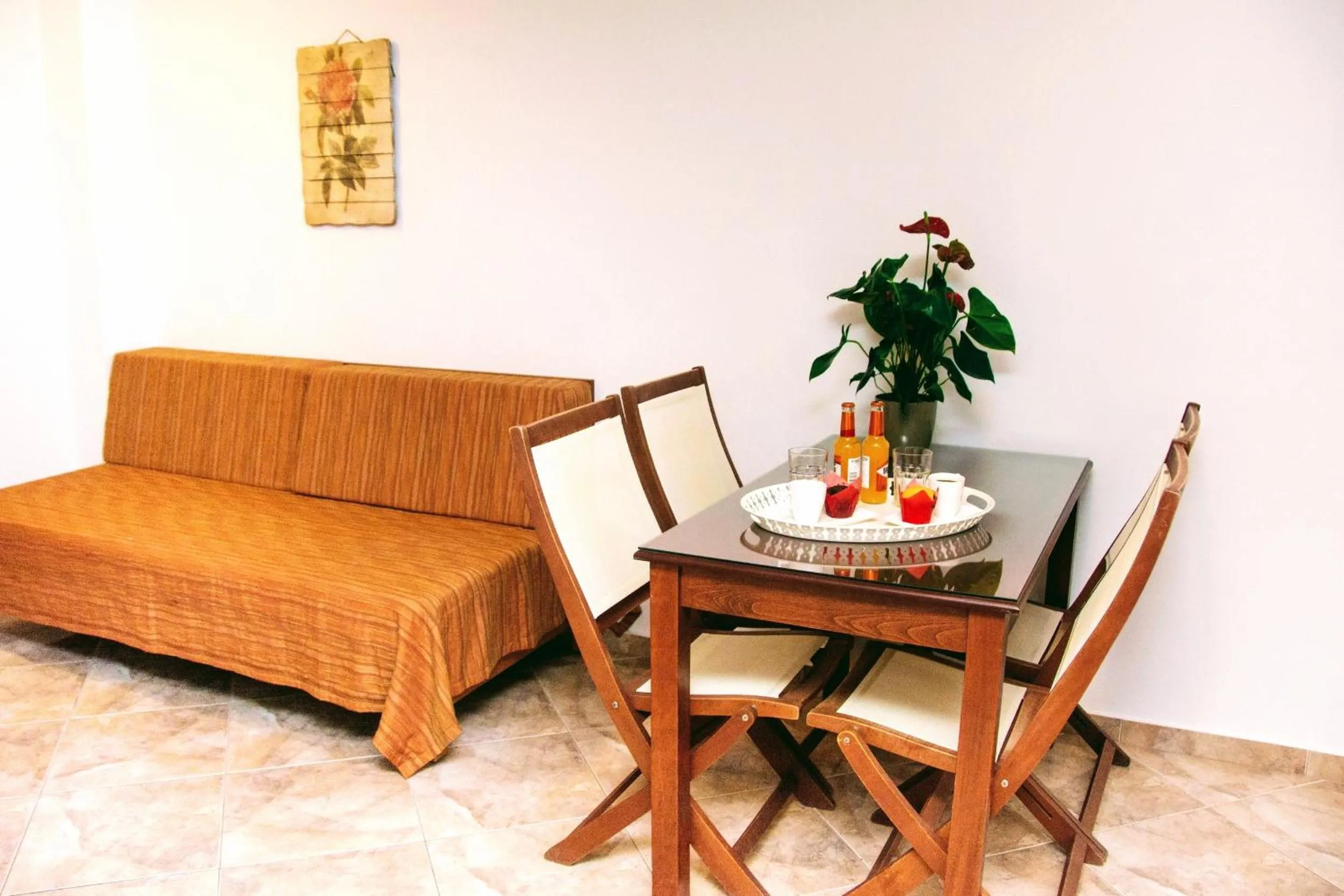 Seating area in Ippoliti Village