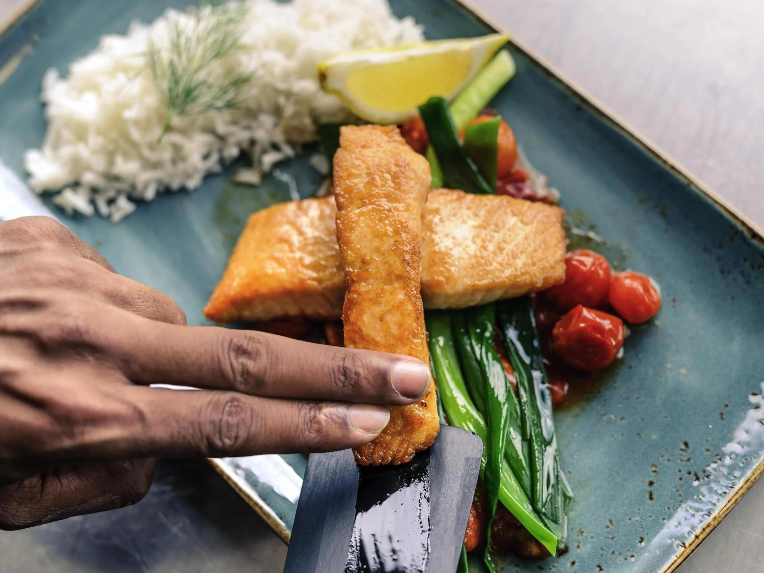 Restaurant/places to eat in Mercure Hotel Frankfurt Eschborn Helfmann-Park