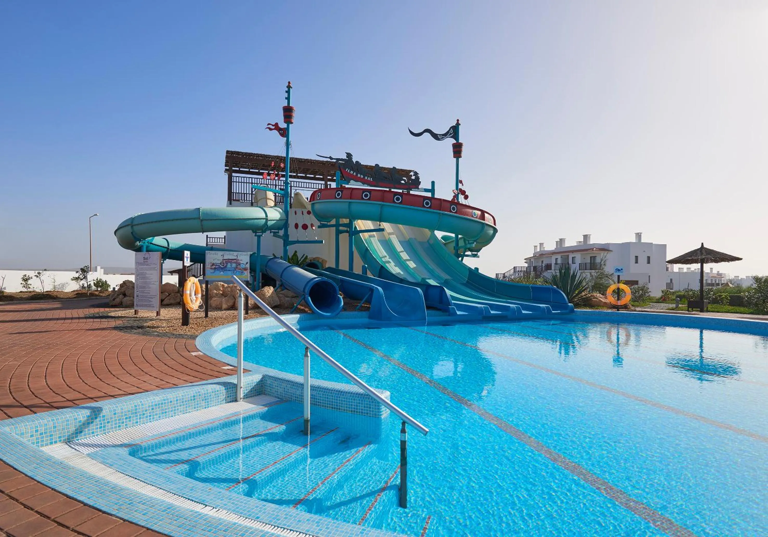 Aqua park in Melia Dunas Beach Resort & Spa - All Inclusive