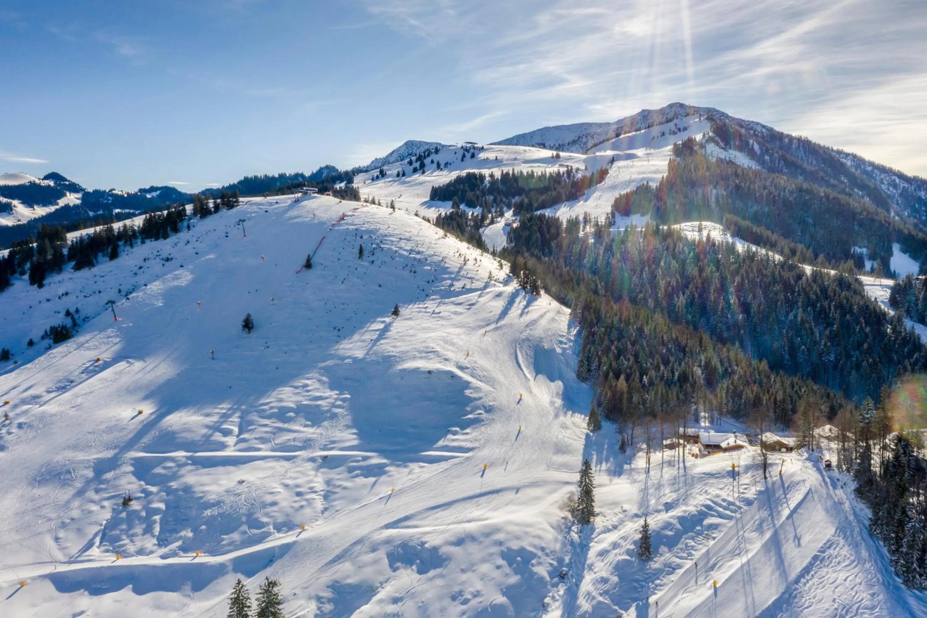 Natural landscape in Berghotel Sudelfeld