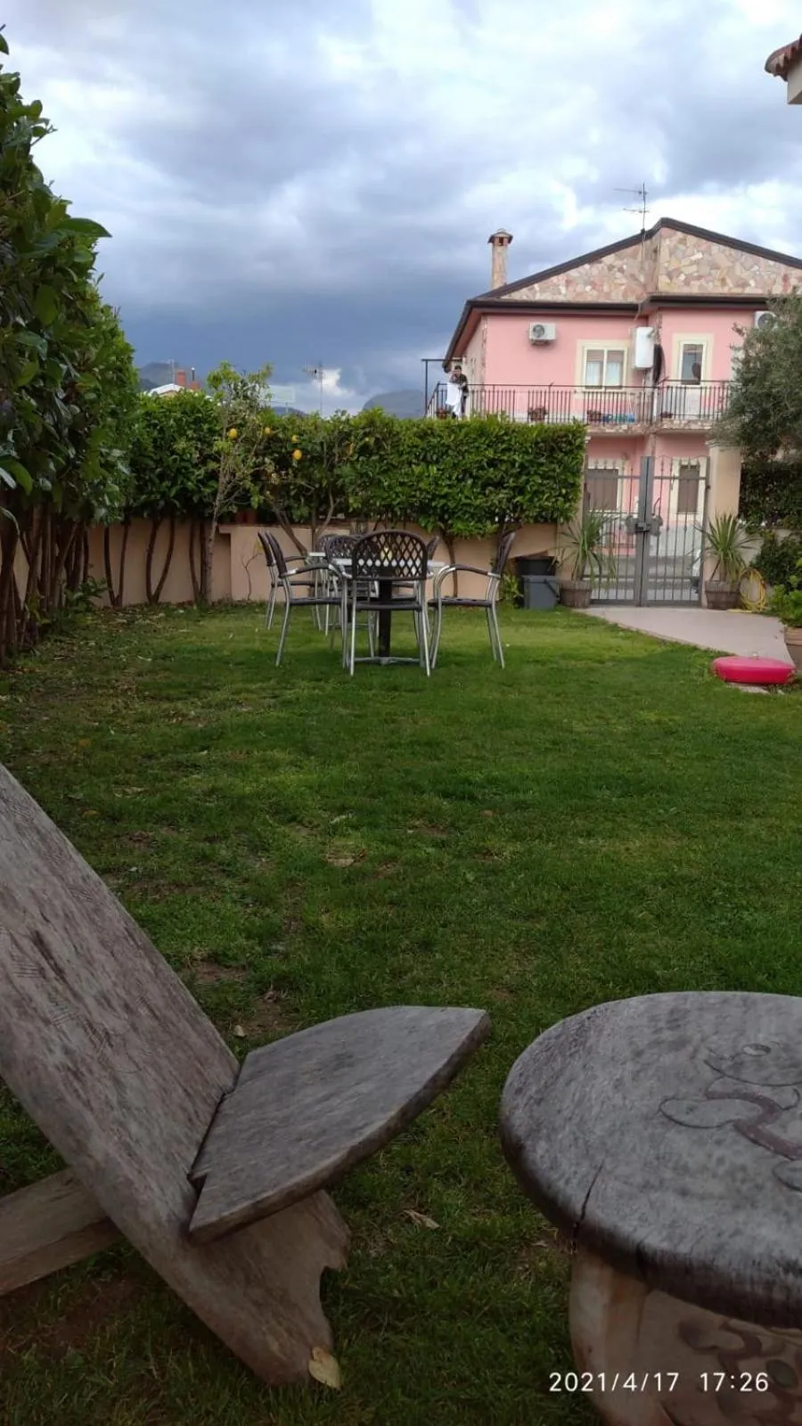 Garden in Beb Alla Marina Tortora