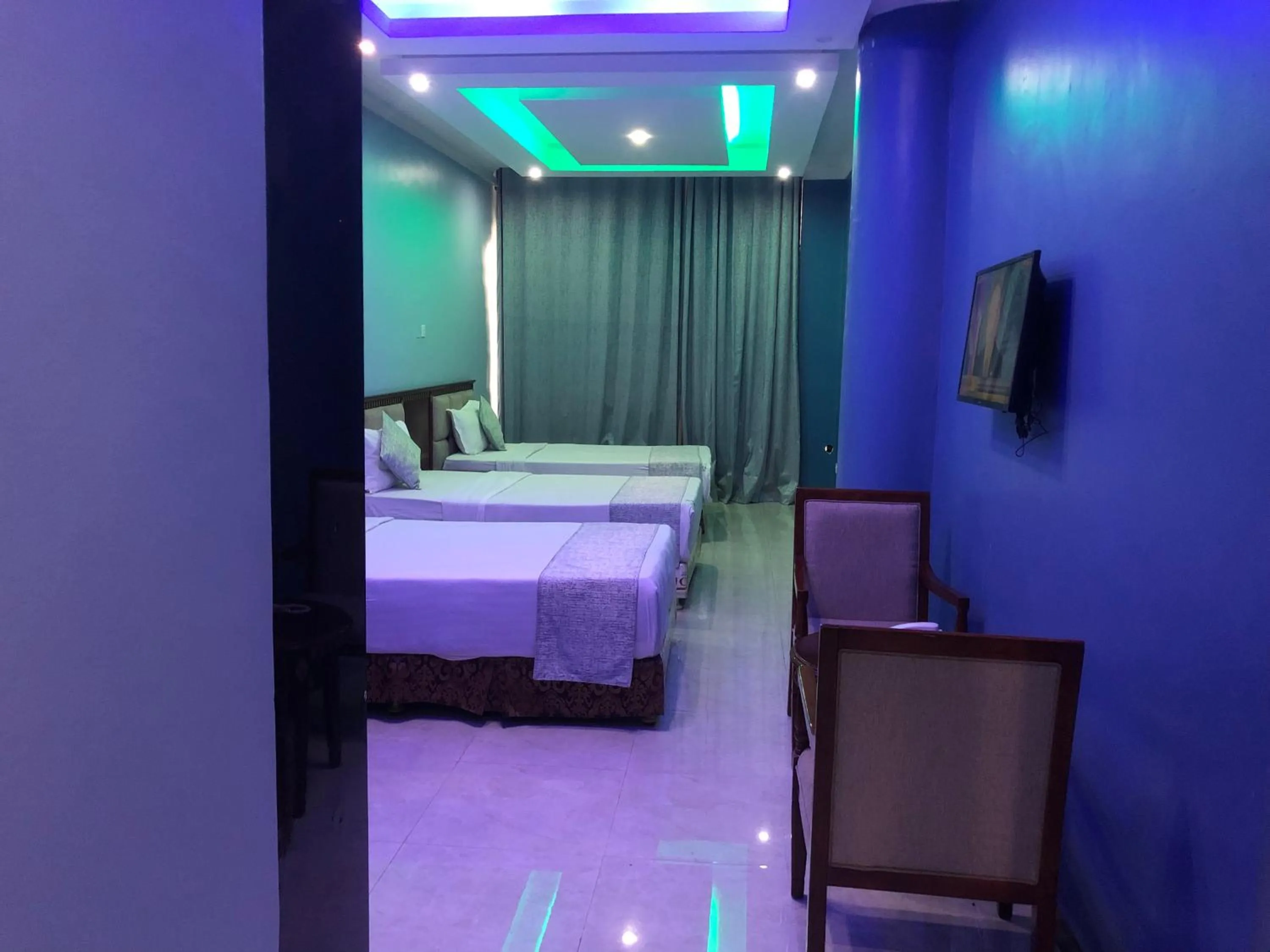 Bed in GNS Hotel Kampala