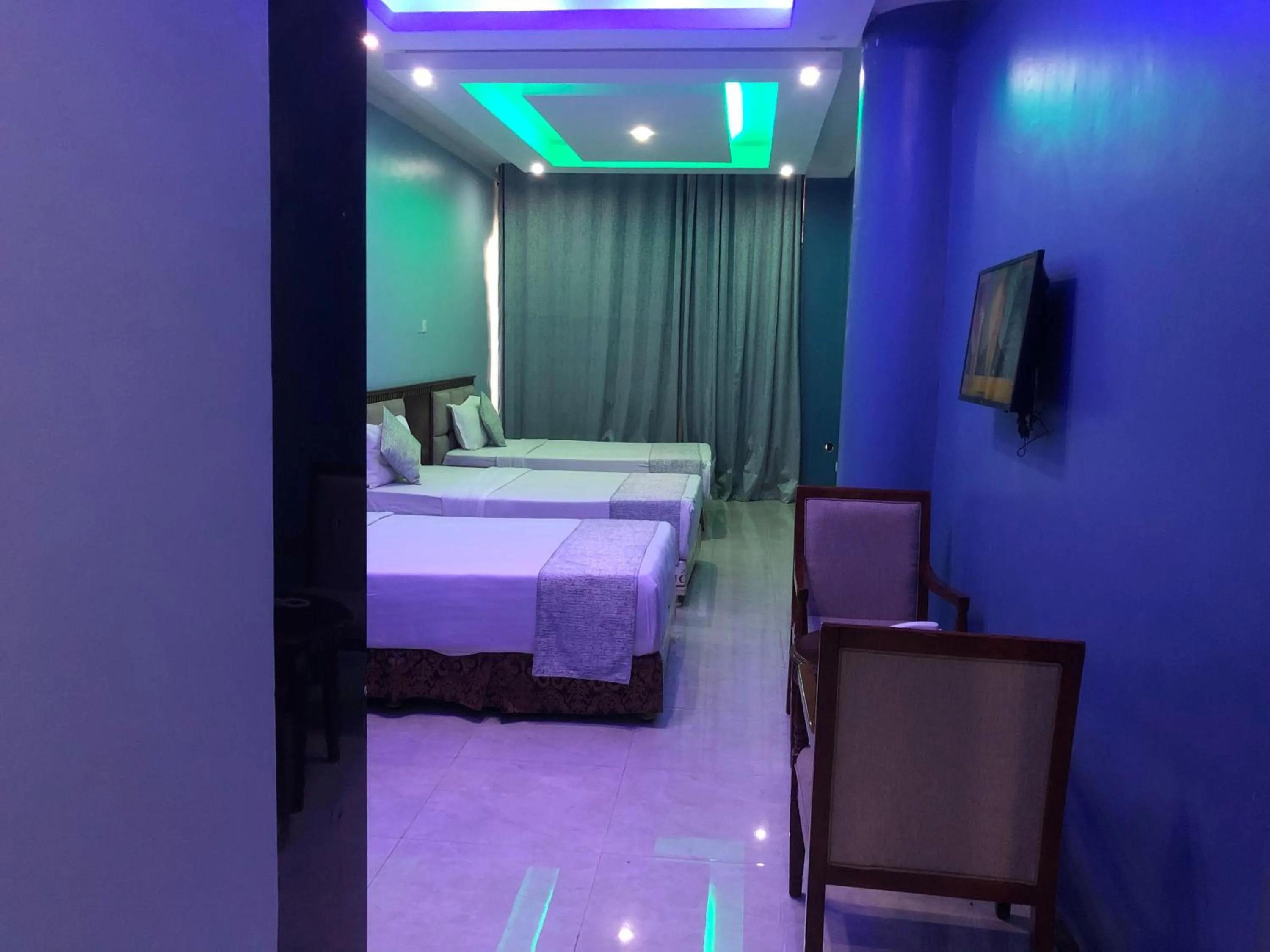 Bed in GNS Hotel Kampala