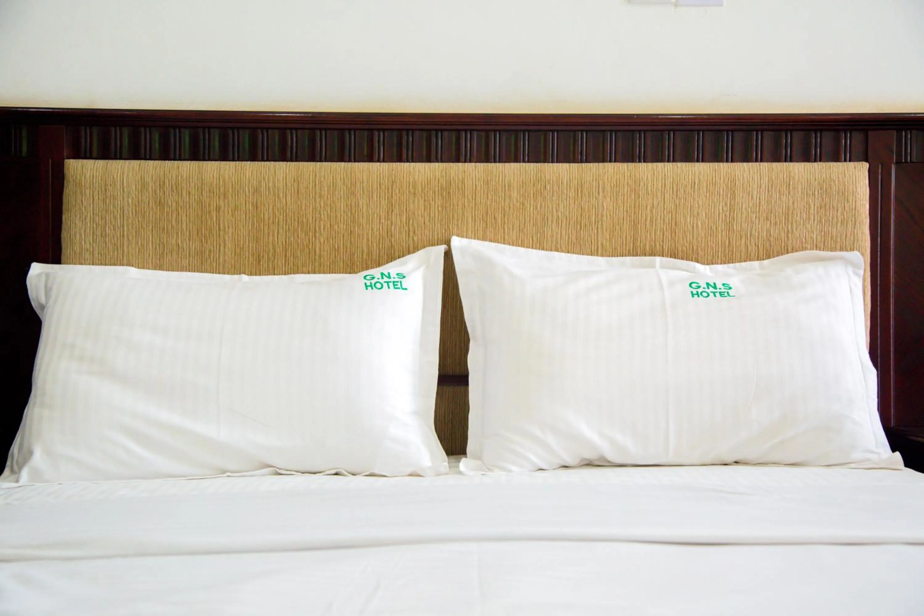 Bed in GNS Hotel Kampala
