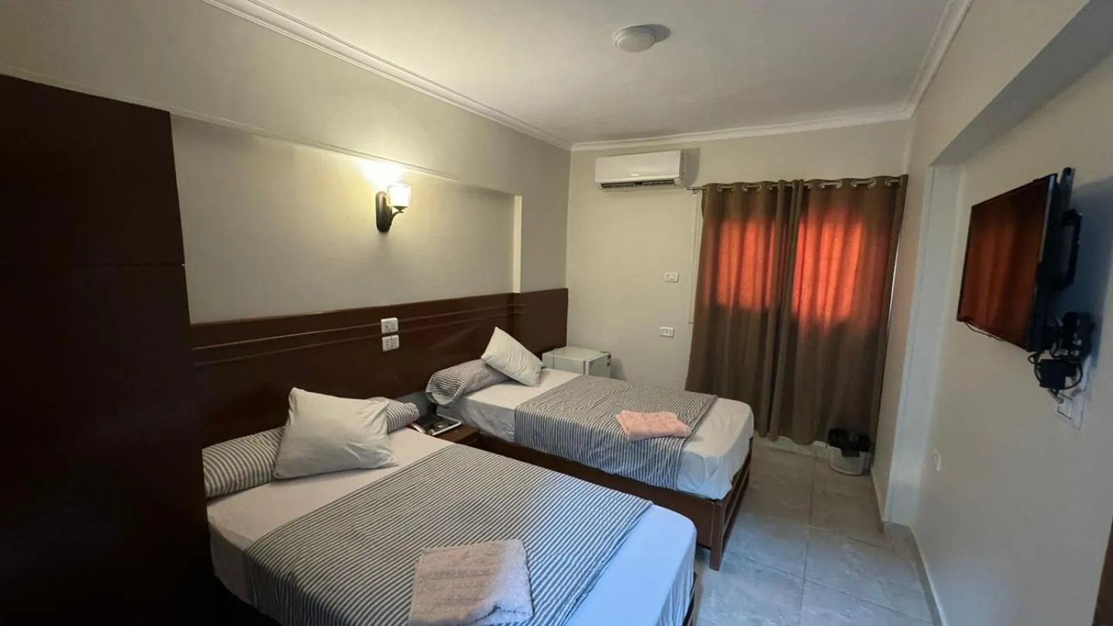 Bed in Royal hotel Tanta - فندق رويال طنطا