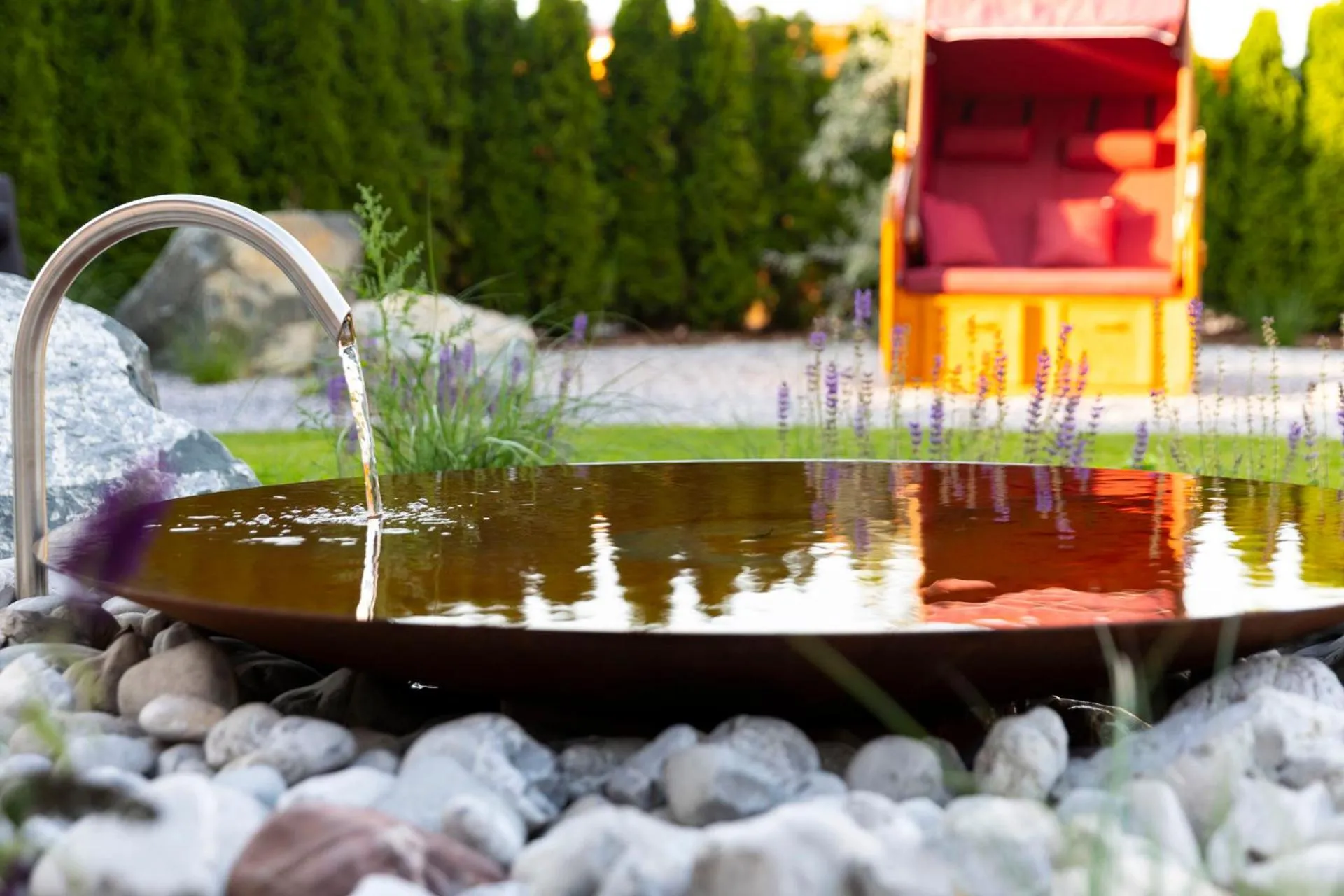 Garden in Hotel Bergidyll