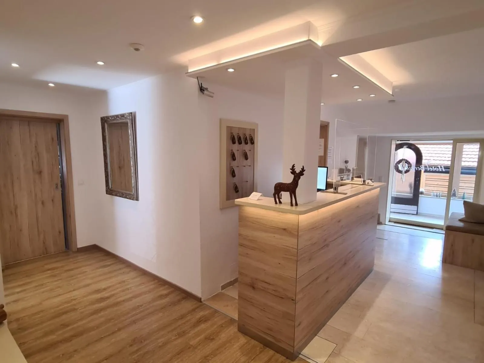 Lobby or reception in Hotel Bergidyll