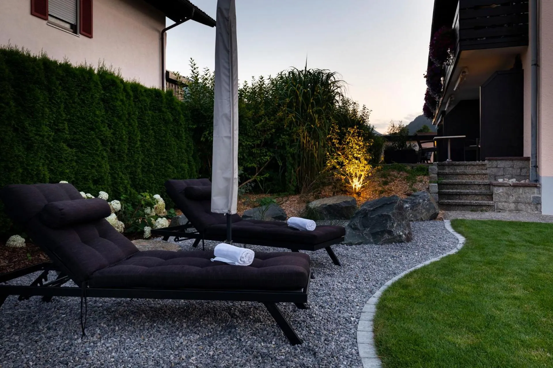 Garden in Hotel Bergidyll