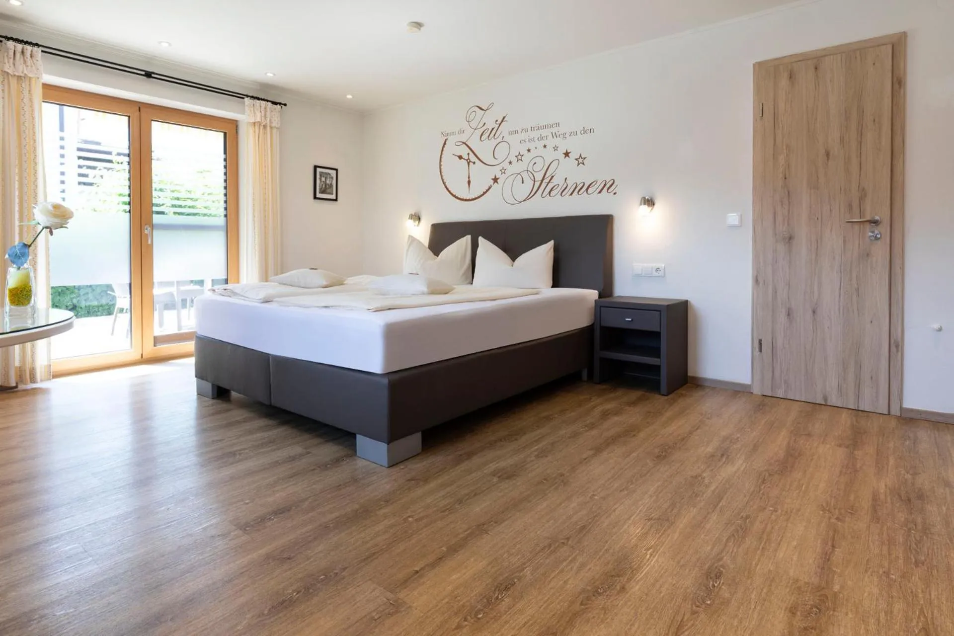 Photo of the whole room, Bed in Hotel Bergidyll