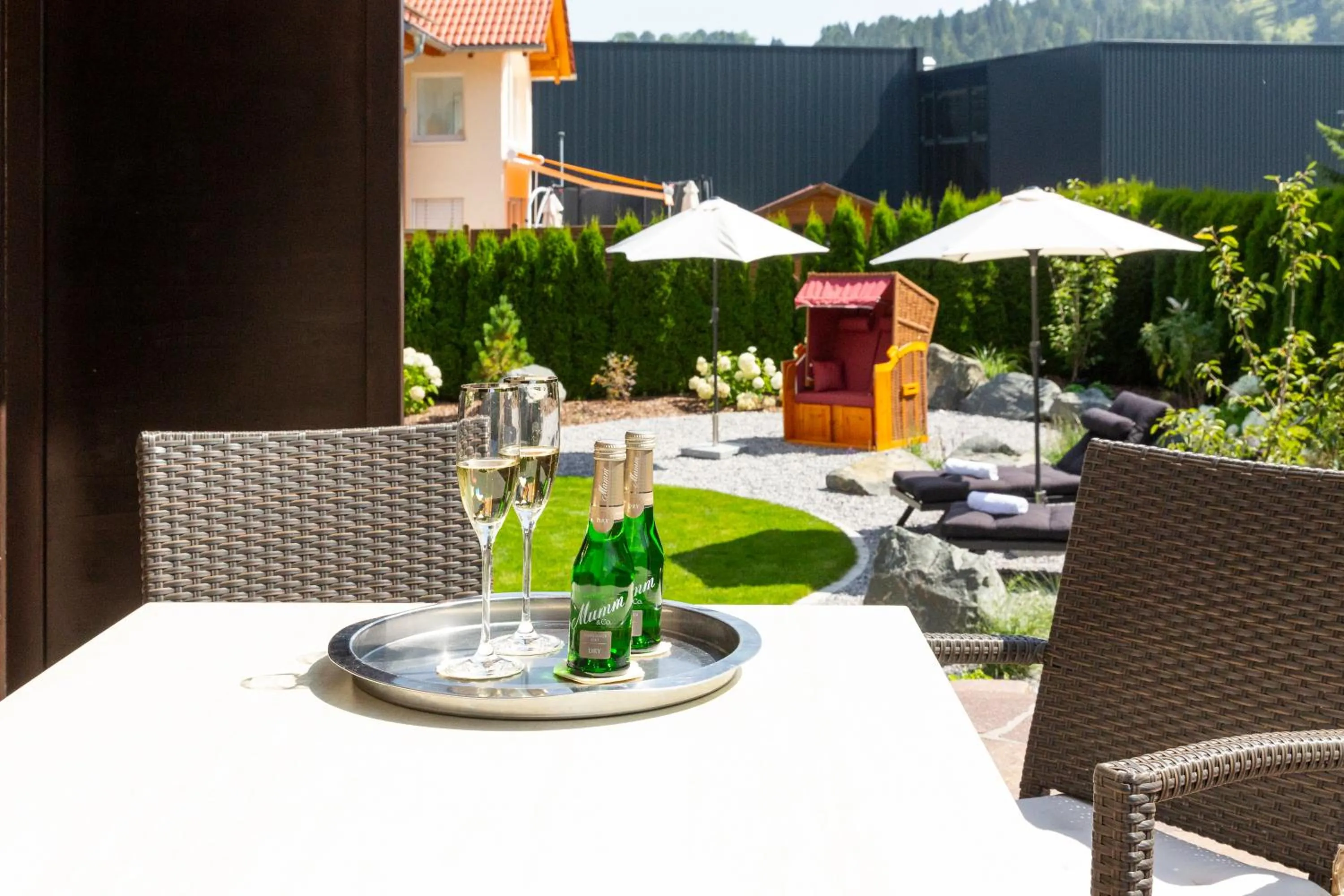 Balcony/Terrace in Hotel Bergidyll