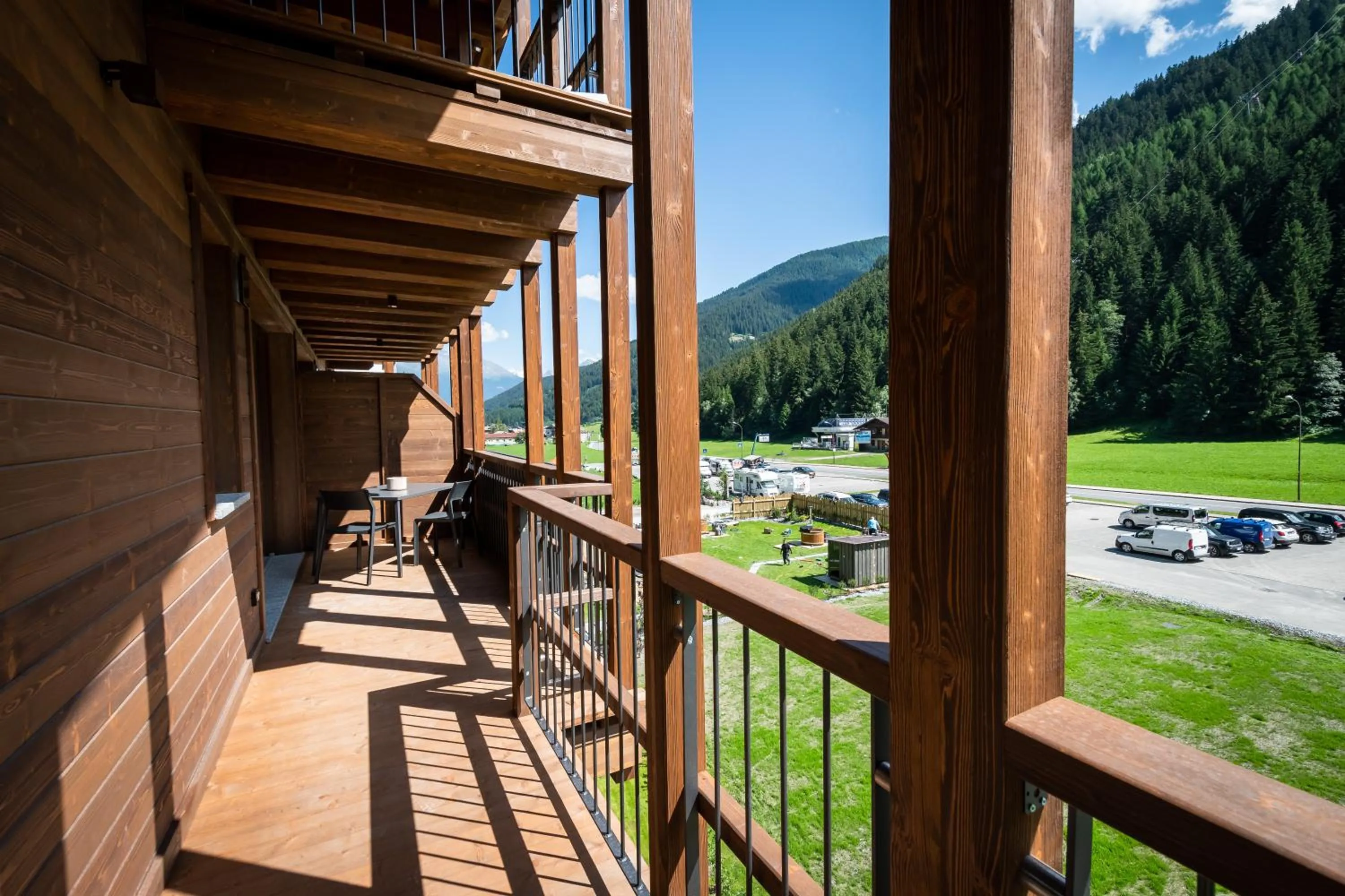 Balcony/Terrace in Nira Mountain Resort Futura