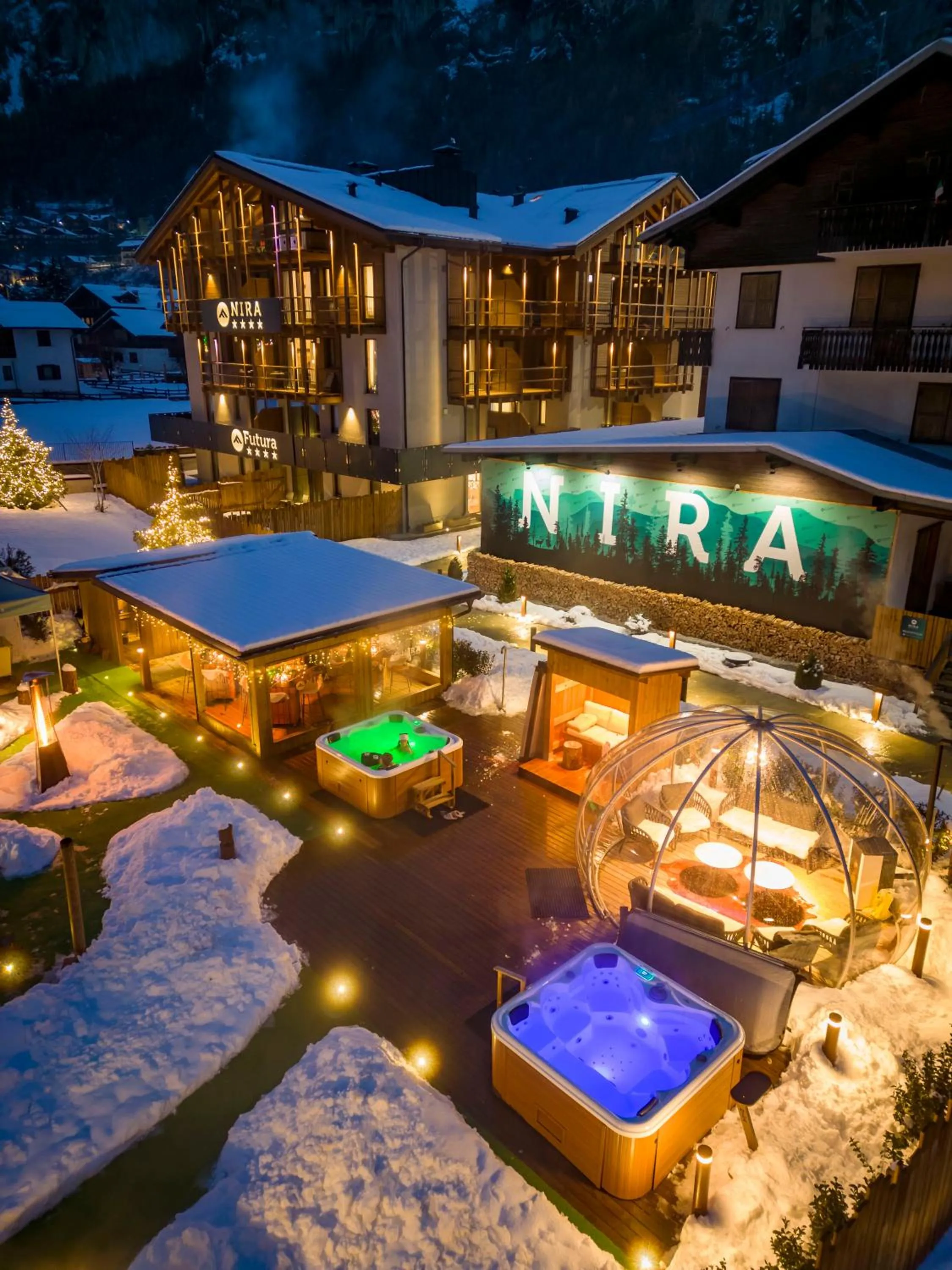 Spa and wellness centre/facilities in Nira Mountain Resort Futura