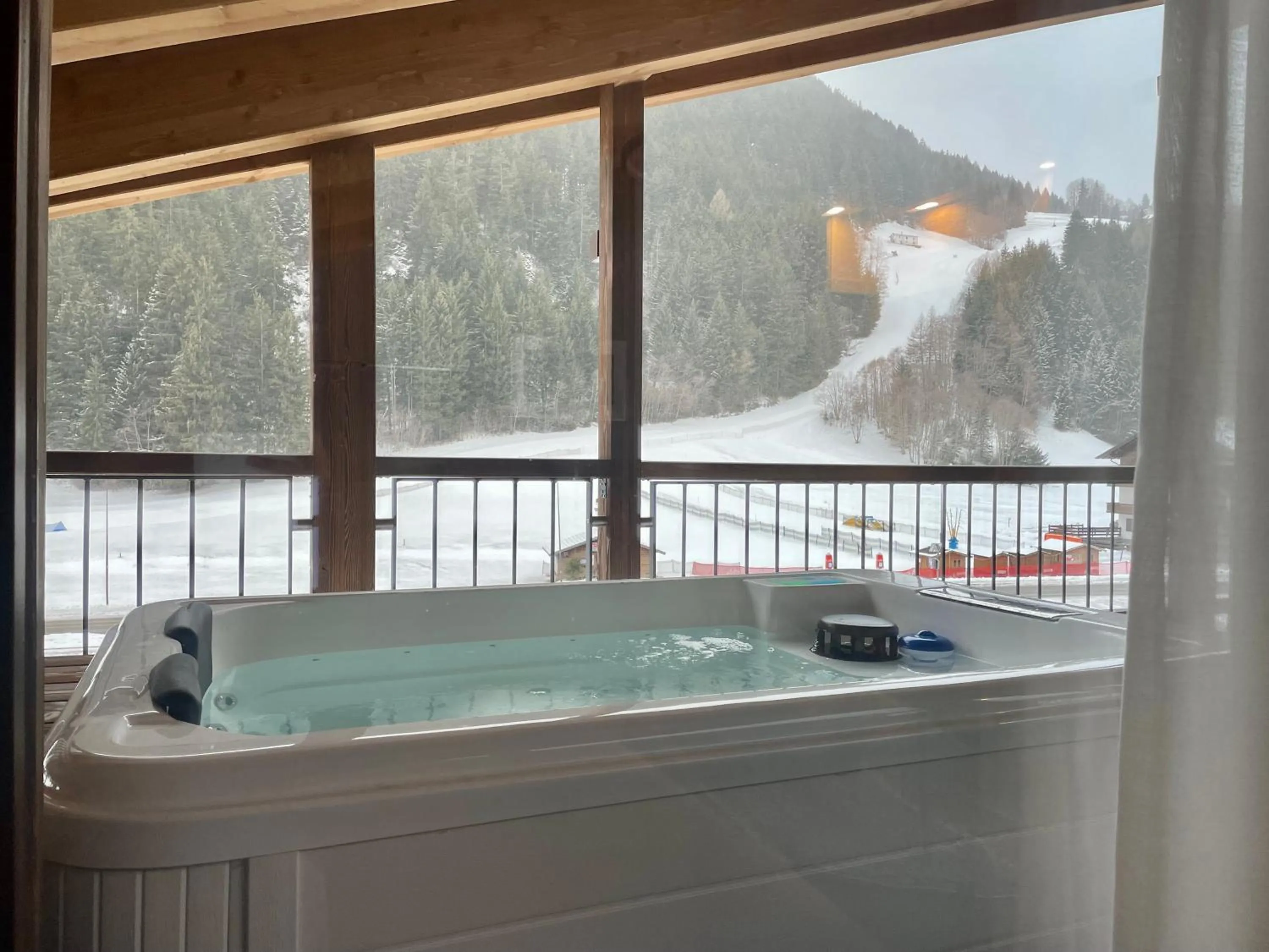 Sauna in Nira Mountain Resort Futura