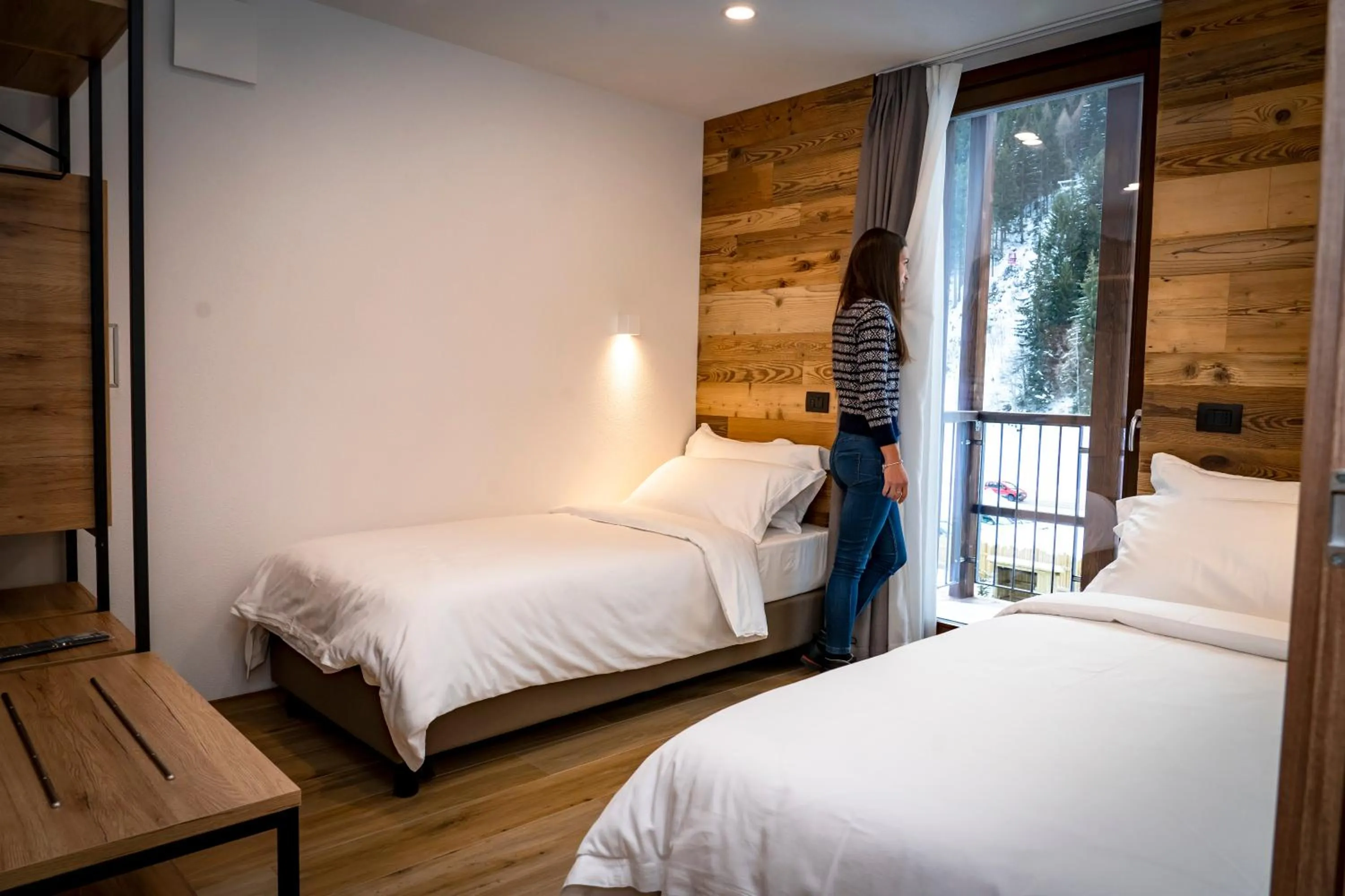 Bed in Nira Mountain Resort Futura