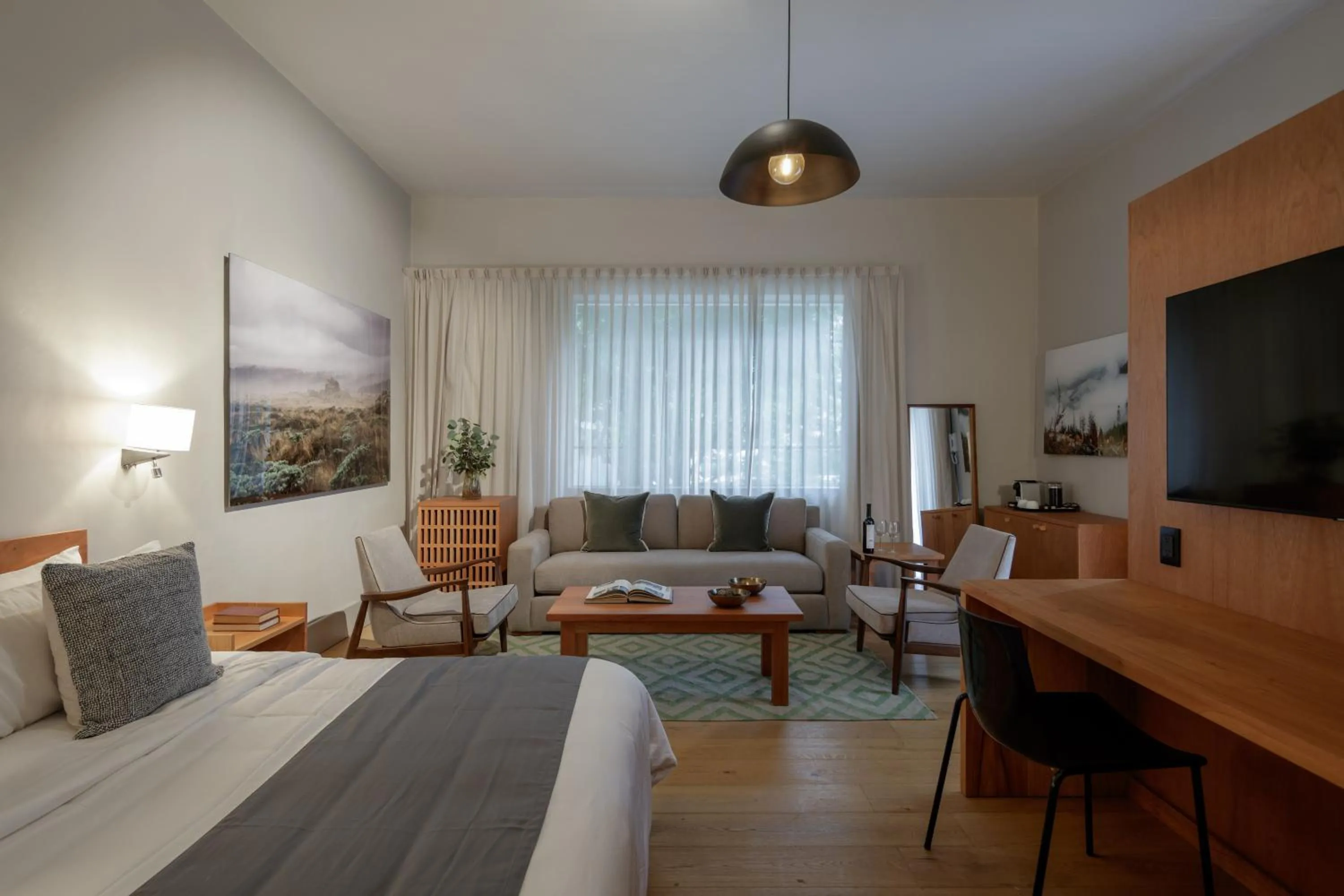 Bed in Casa Bosque Eduviges