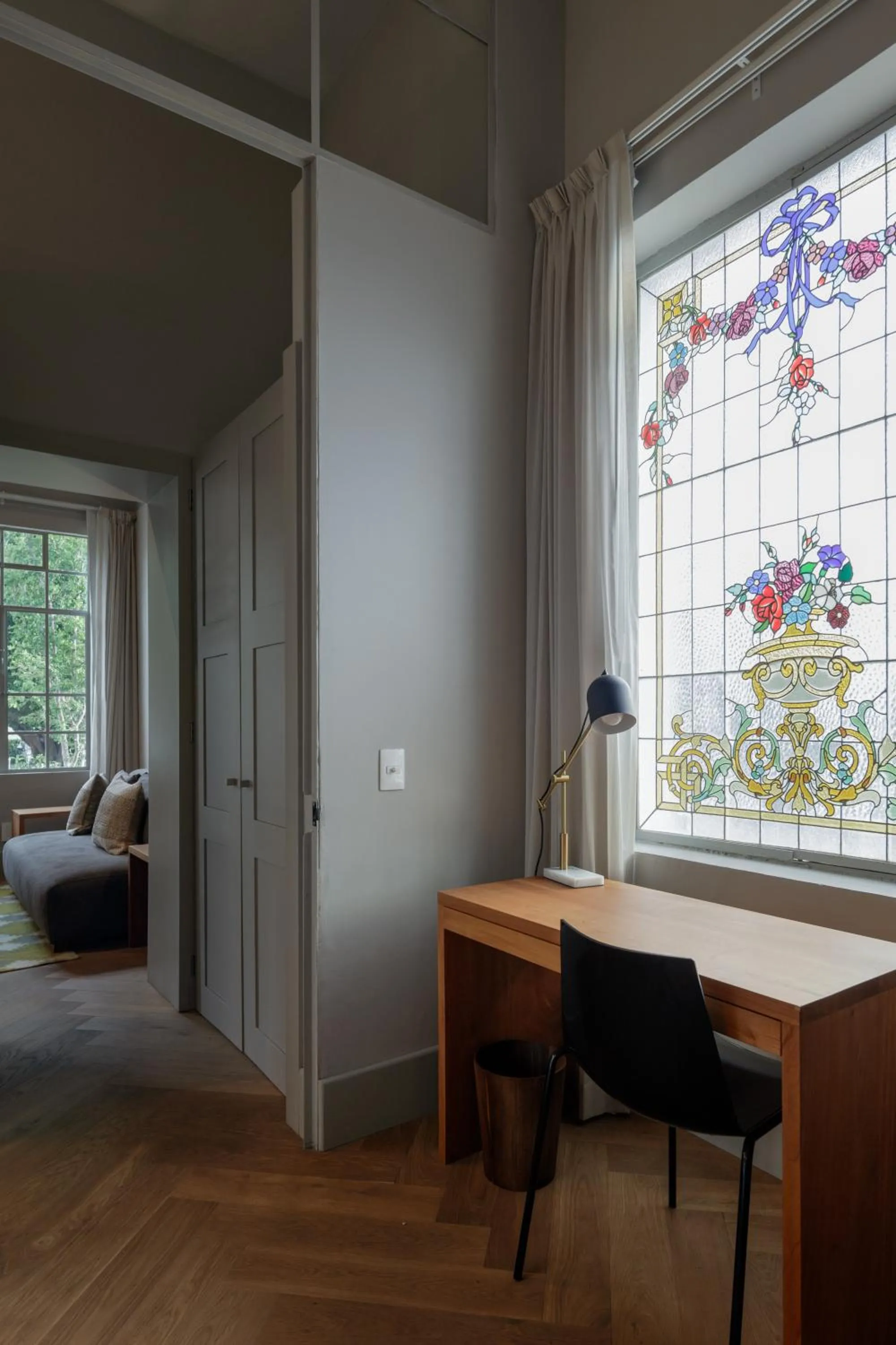 Living room, Bed in Casa Bosque Eduviges