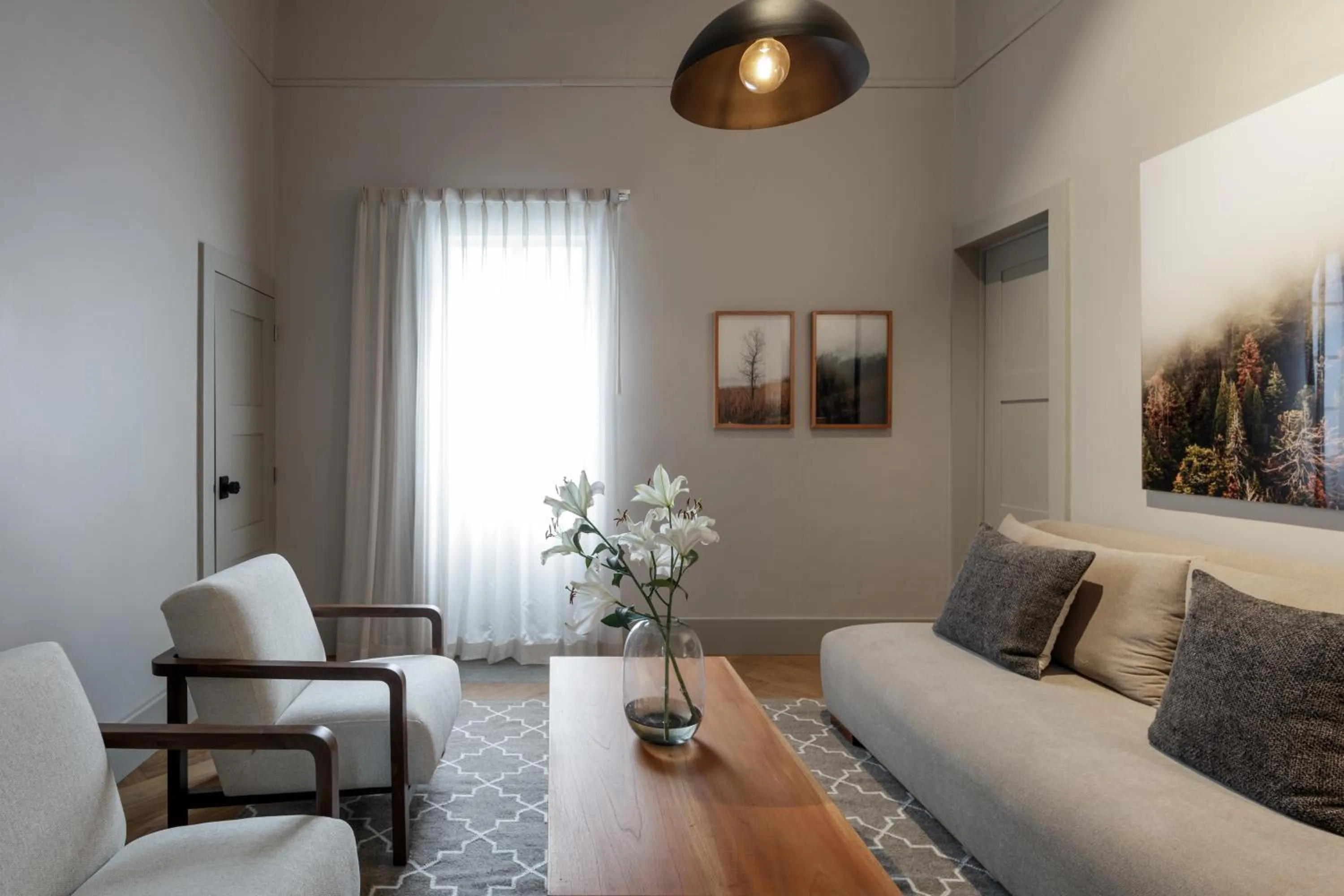 Living room in Casa Bosque Eduviges