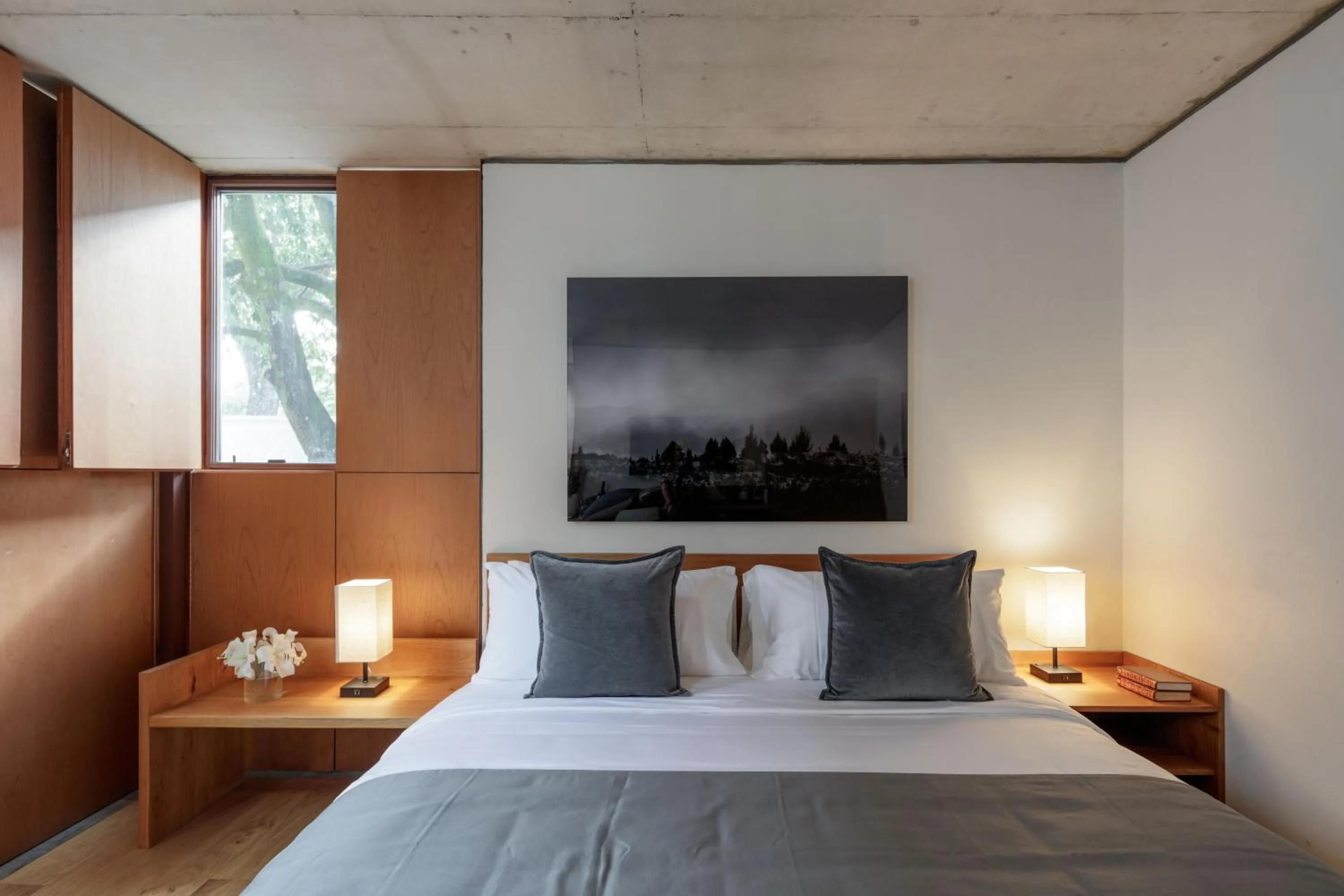 Bed in Casa Bosque Eduviges