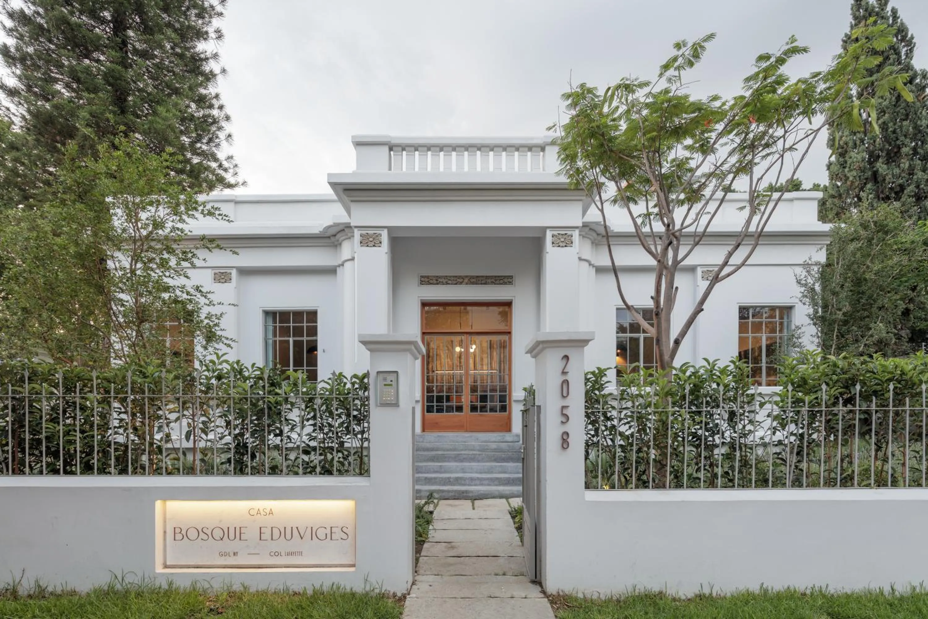 Facade/entrance in Casa Bosque Eduviges
