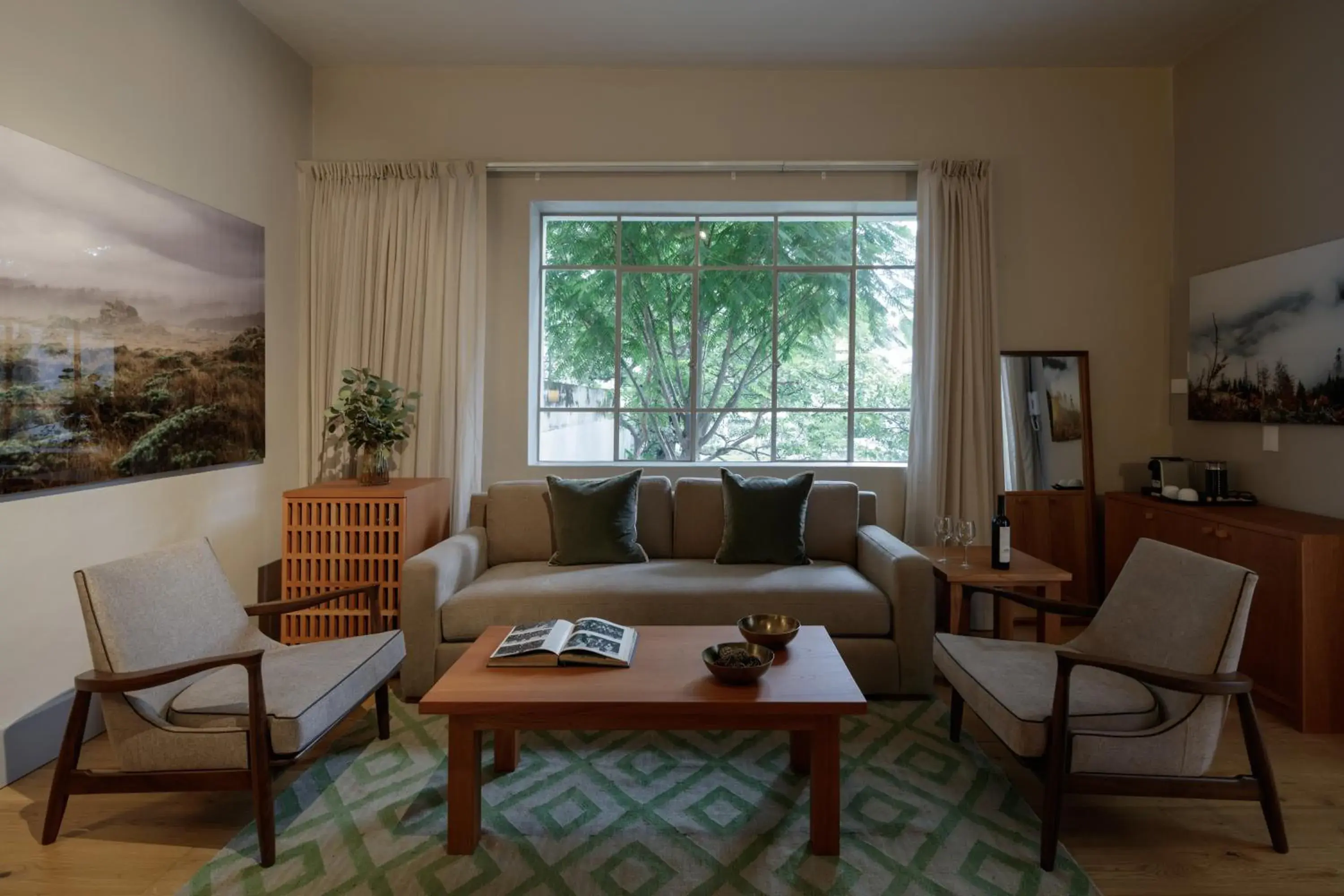 Junior Suite with Garden View in Casa Bosque Eduviges Junior Suite with Garden View in Casa Bosque Eduviges