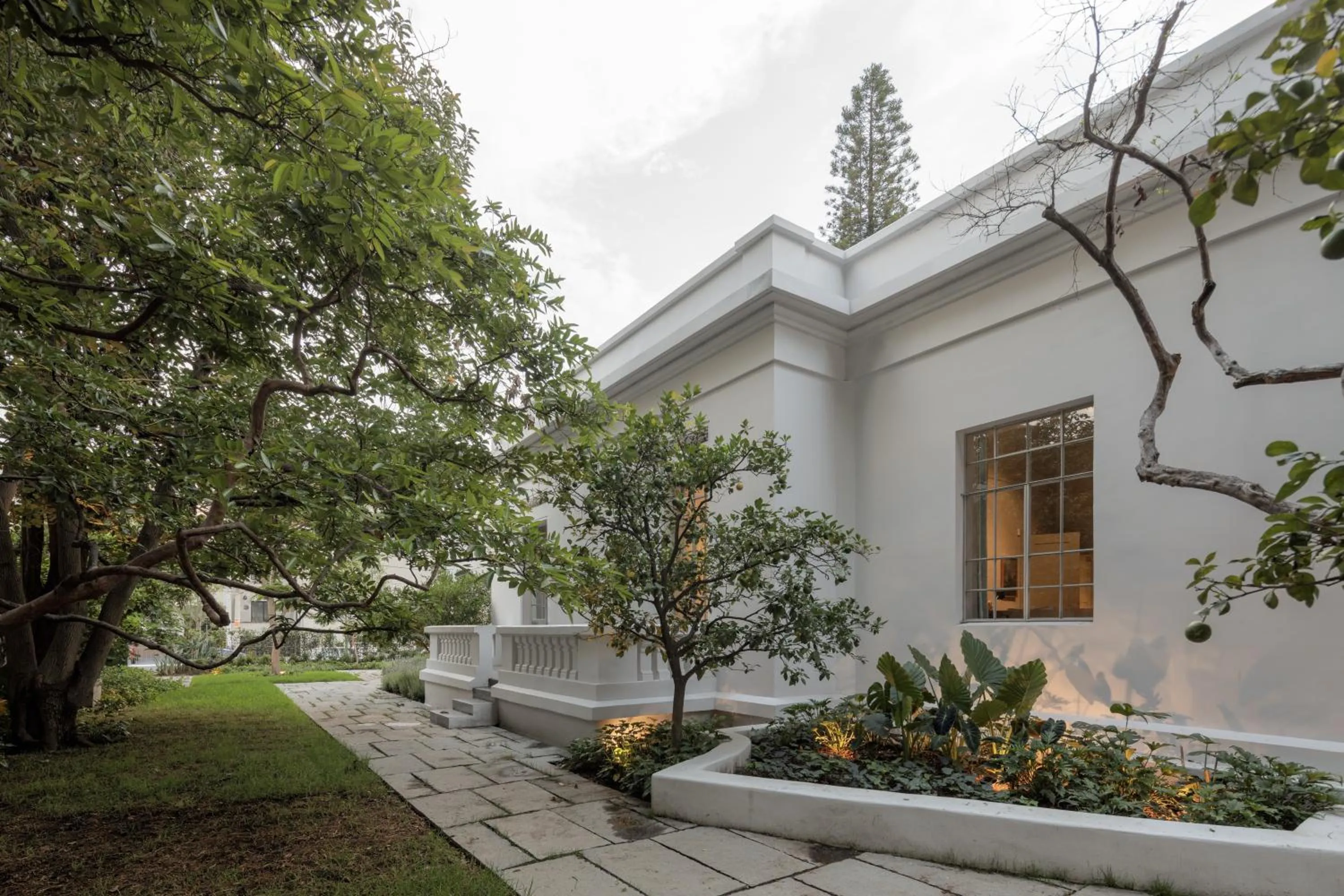 Garden view in Casa Bosque Eduviges
