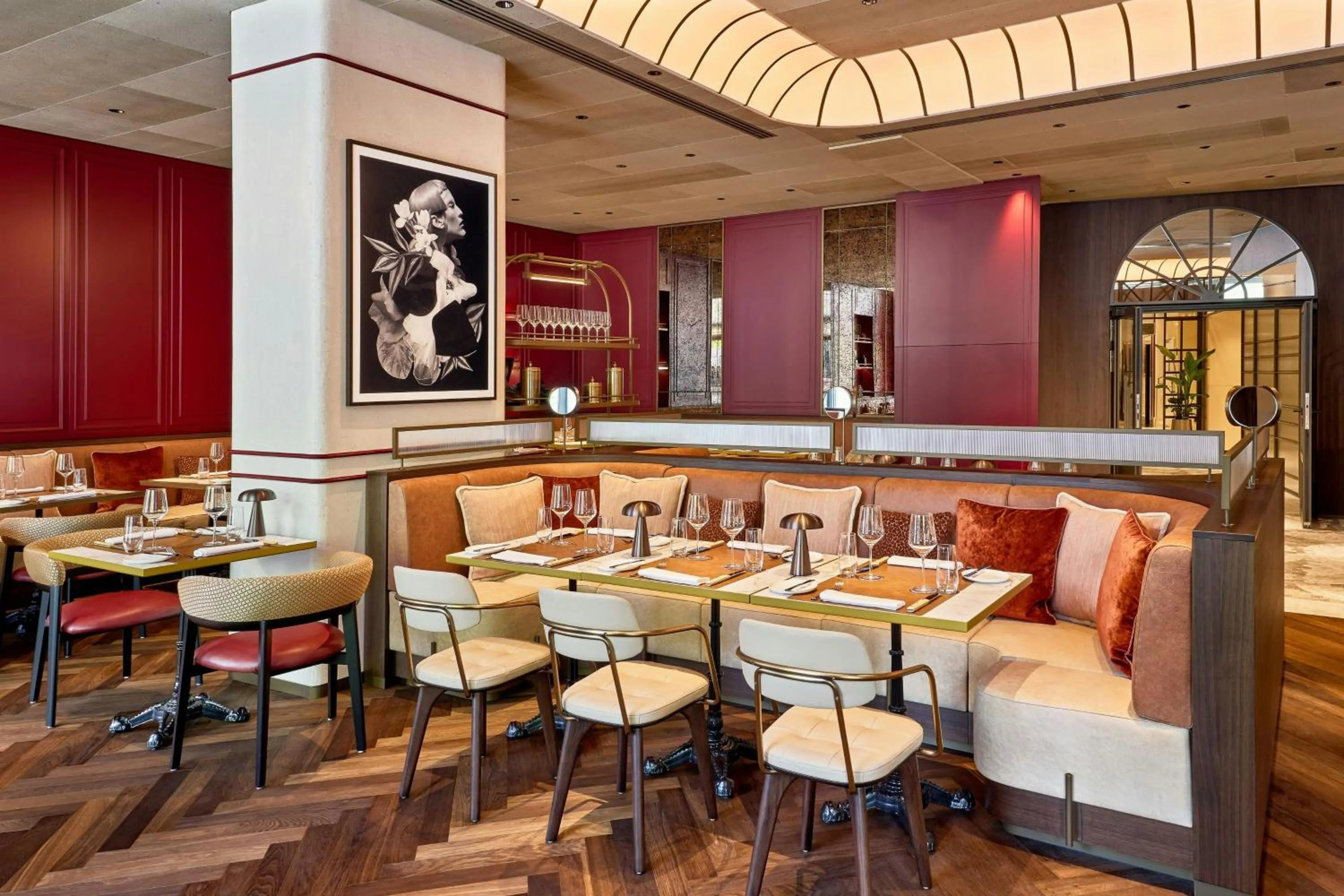 Restaurant/places to eat in Berlin Marriott Hotel