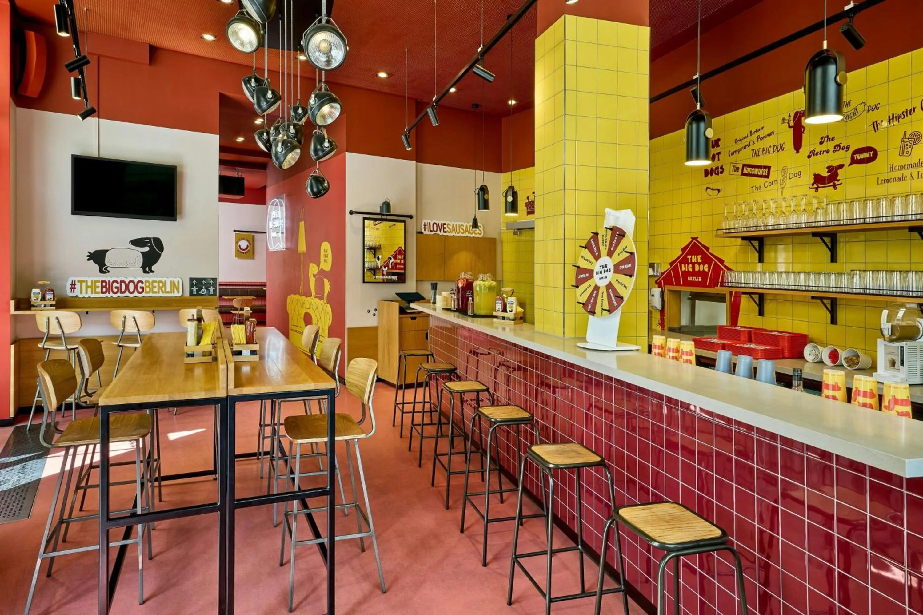 Restaurant/places to eat in Berlin Marriott Hotel