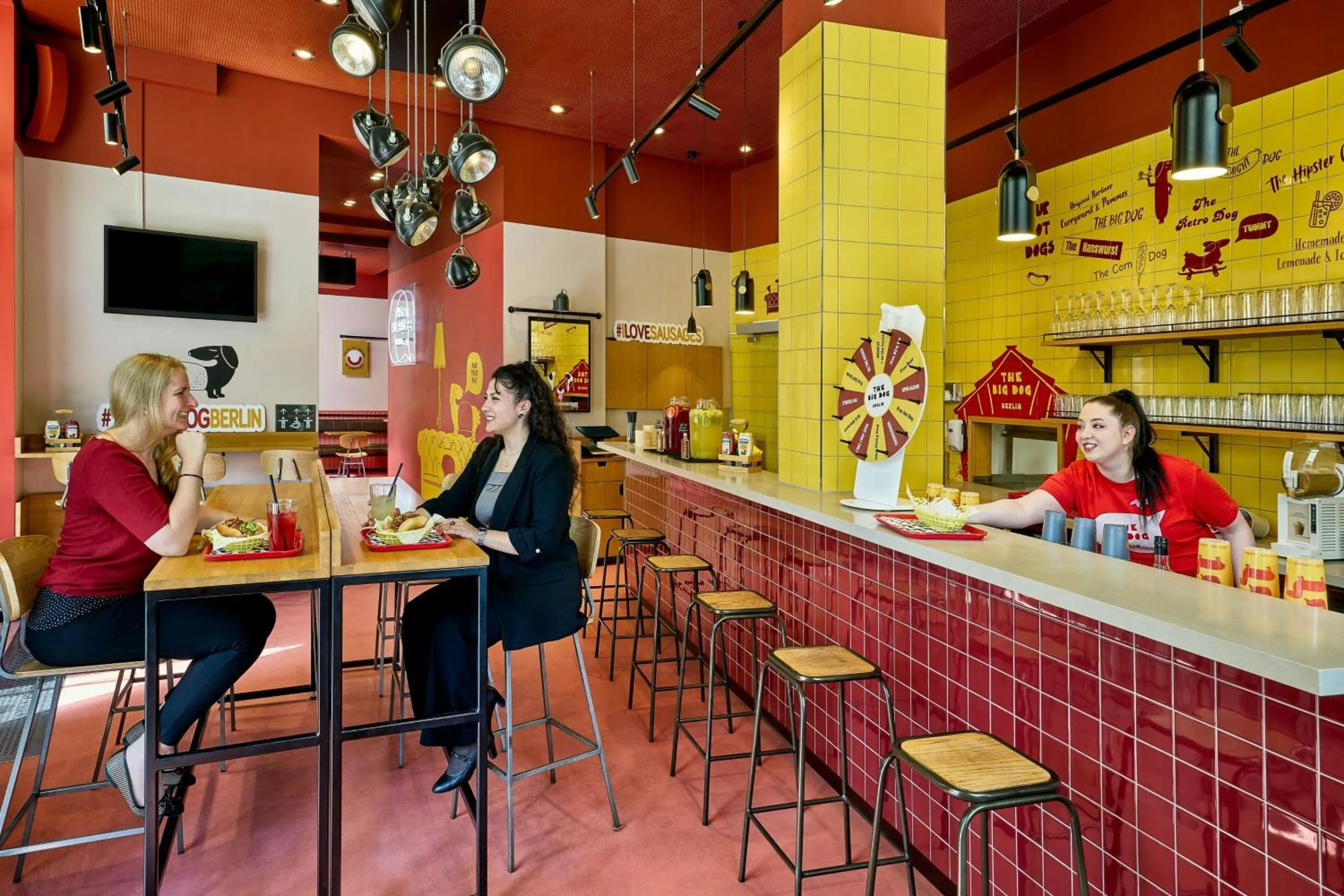 Restaurant/places to eat in Berlin Marriott Hotel