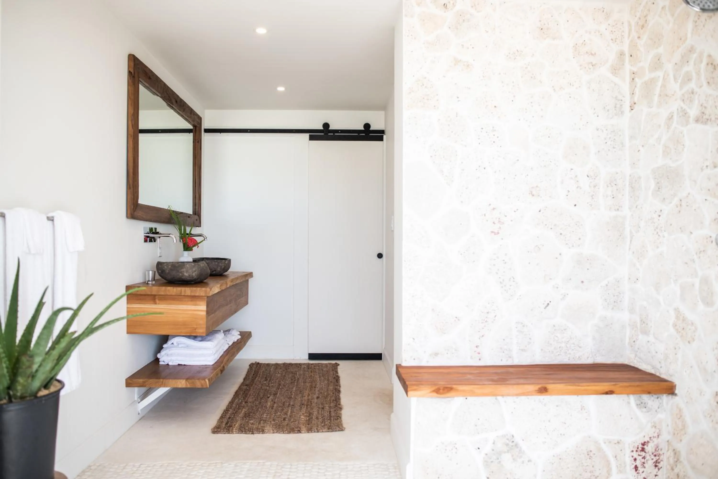 Bathroom in Long Bay Beach Resort