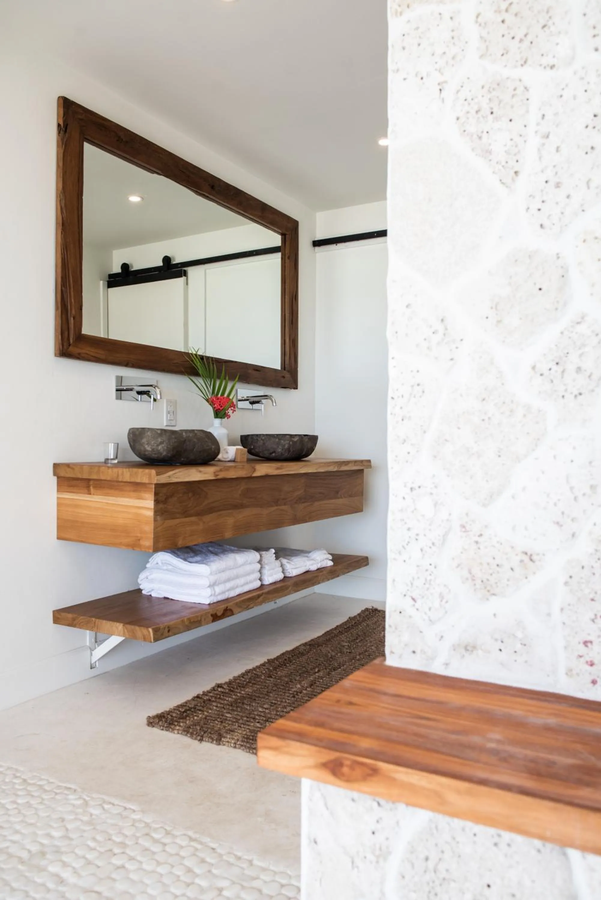 Bathroom in Long Bay Beach Resort