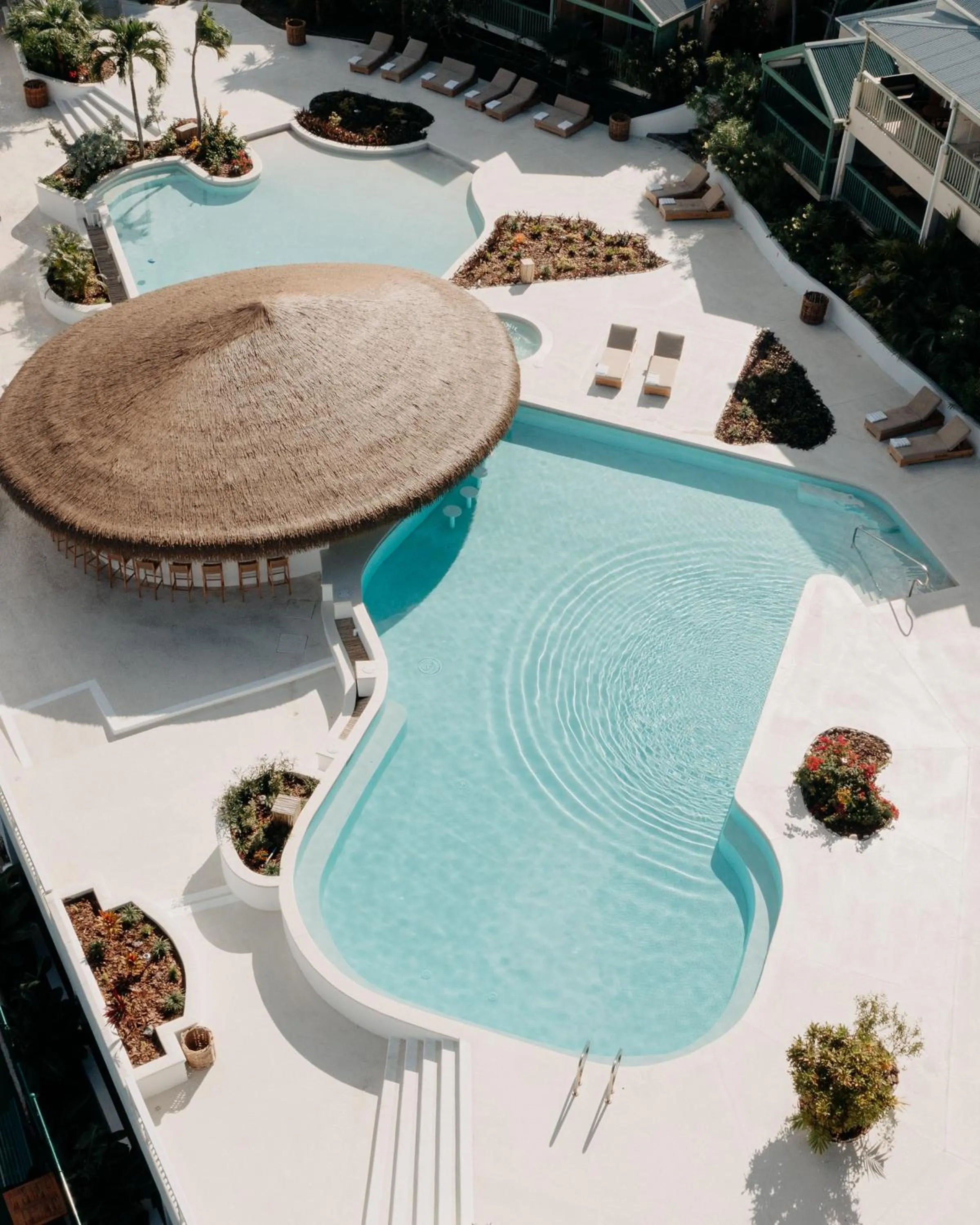 Patio in Long Bay Beach Resort
