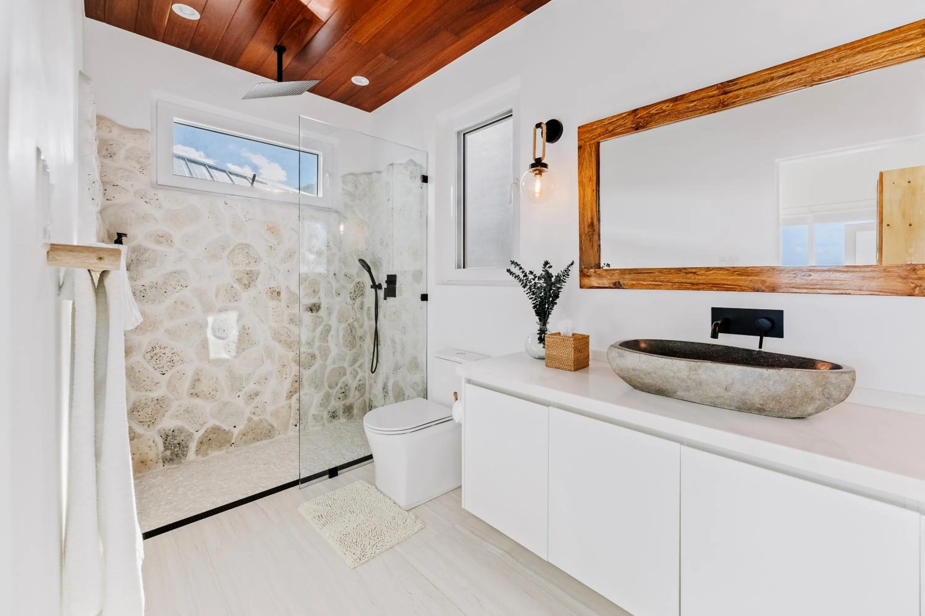 Shower in Long Bay Beach Resort