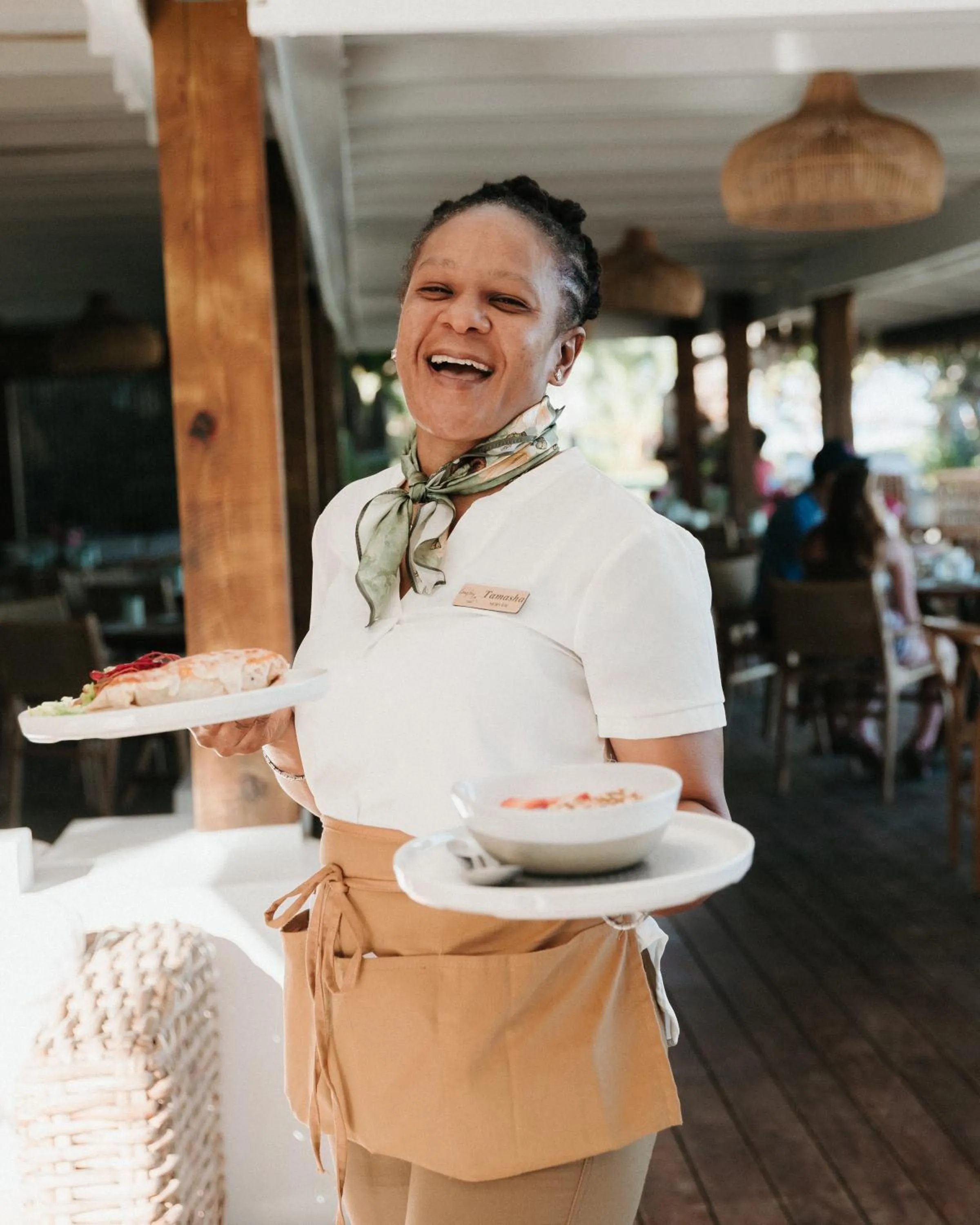 Staff in Long Bay Beach Resort