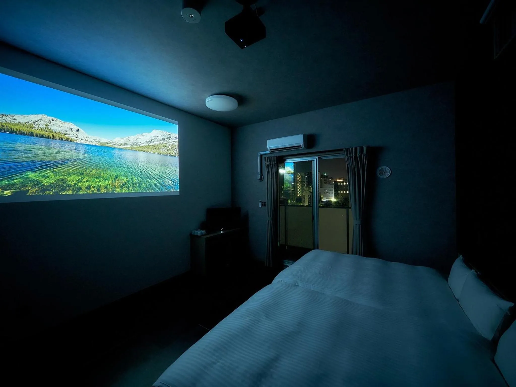 Bed in Rakuten STAY Hakata Gion 101 Superior Room