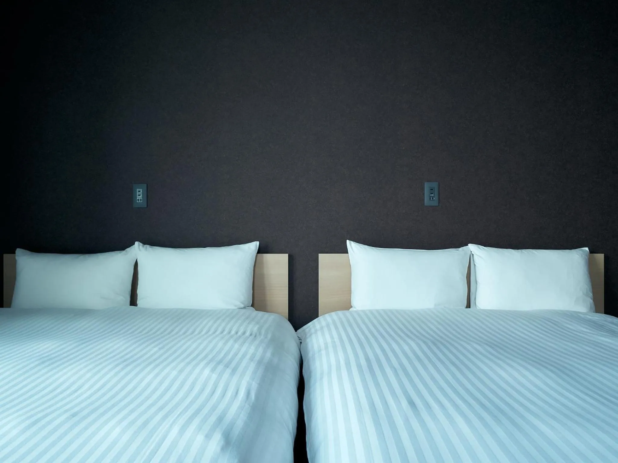 Bed in Rakuten STAY Hakata Gion 101 Superior Room