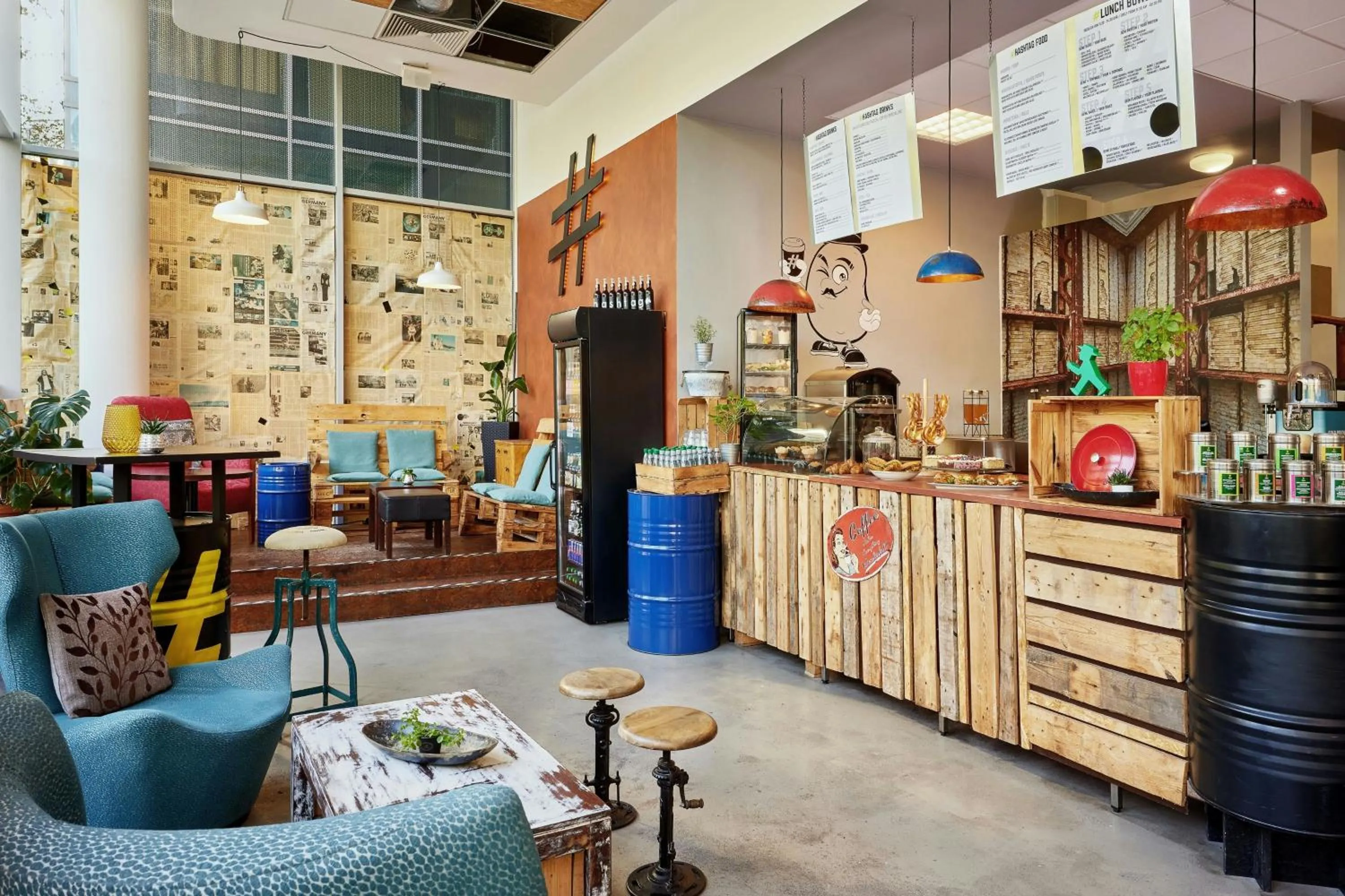 Restaurant/places to eat in Courtyard by Marriott Berlin City Center