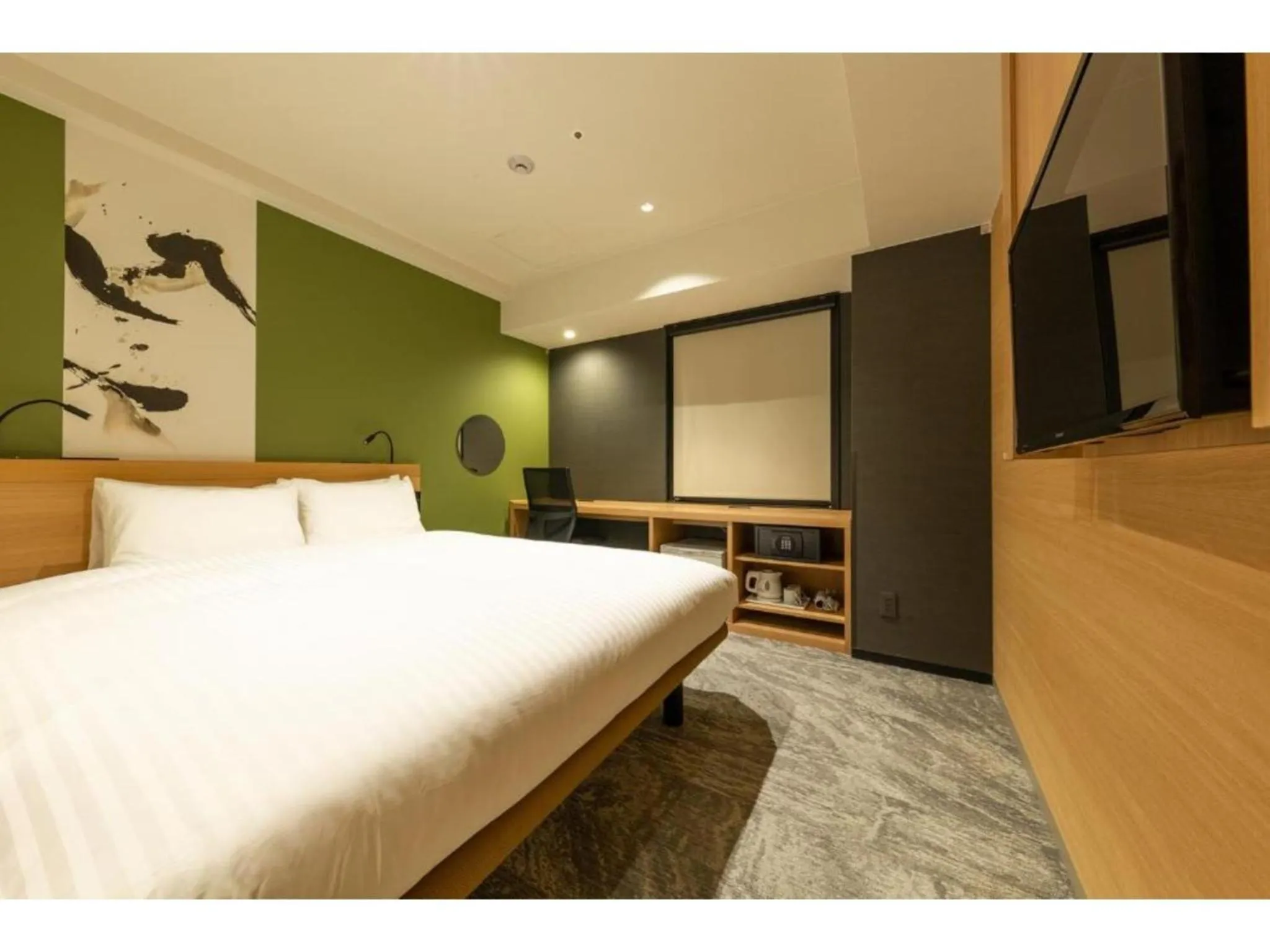 Bed in The OneFive Kyoto Shijo - Vacation STAY 41806v