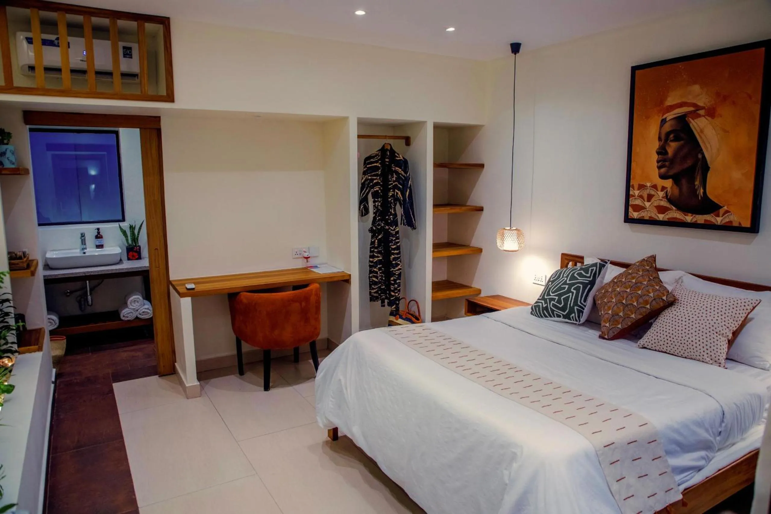 Bedroom, Bed in The Nest