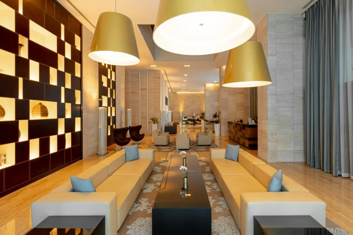 Lobby or reception in Radisson Blu Residence, Dubai Marina