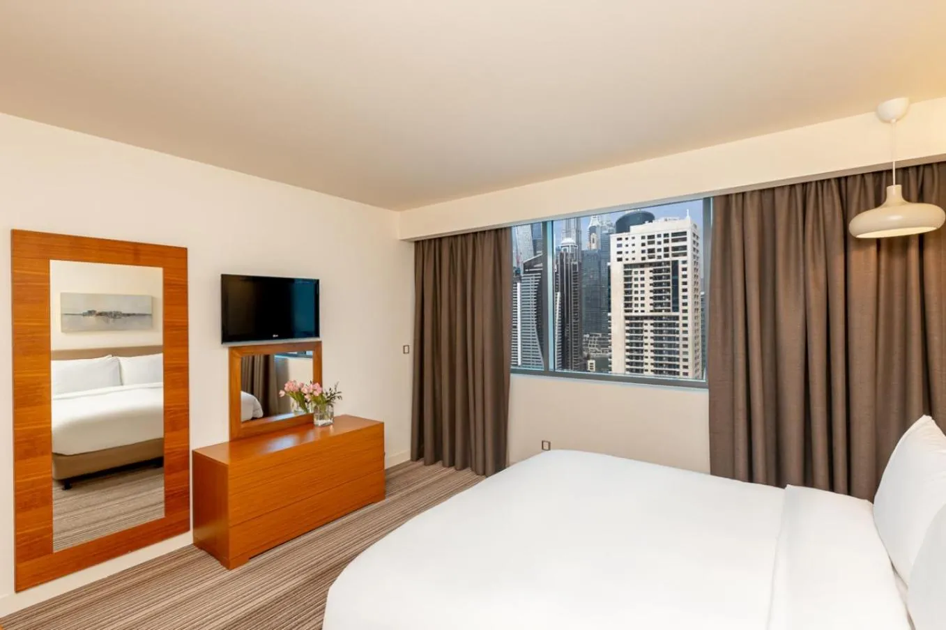 Bed in Radisson Blu Residence, Dubai Marina