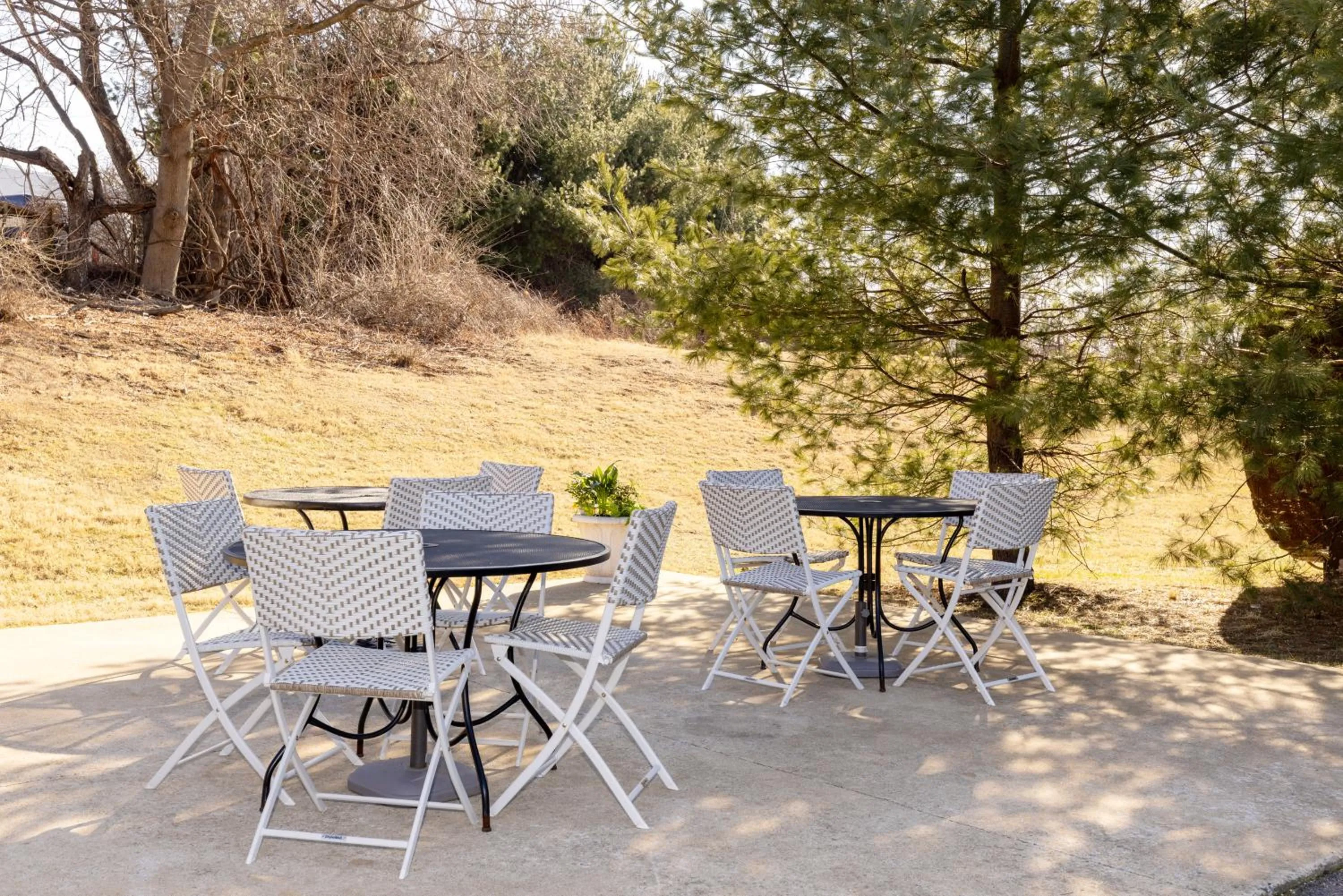 Patio in Brinton Suites