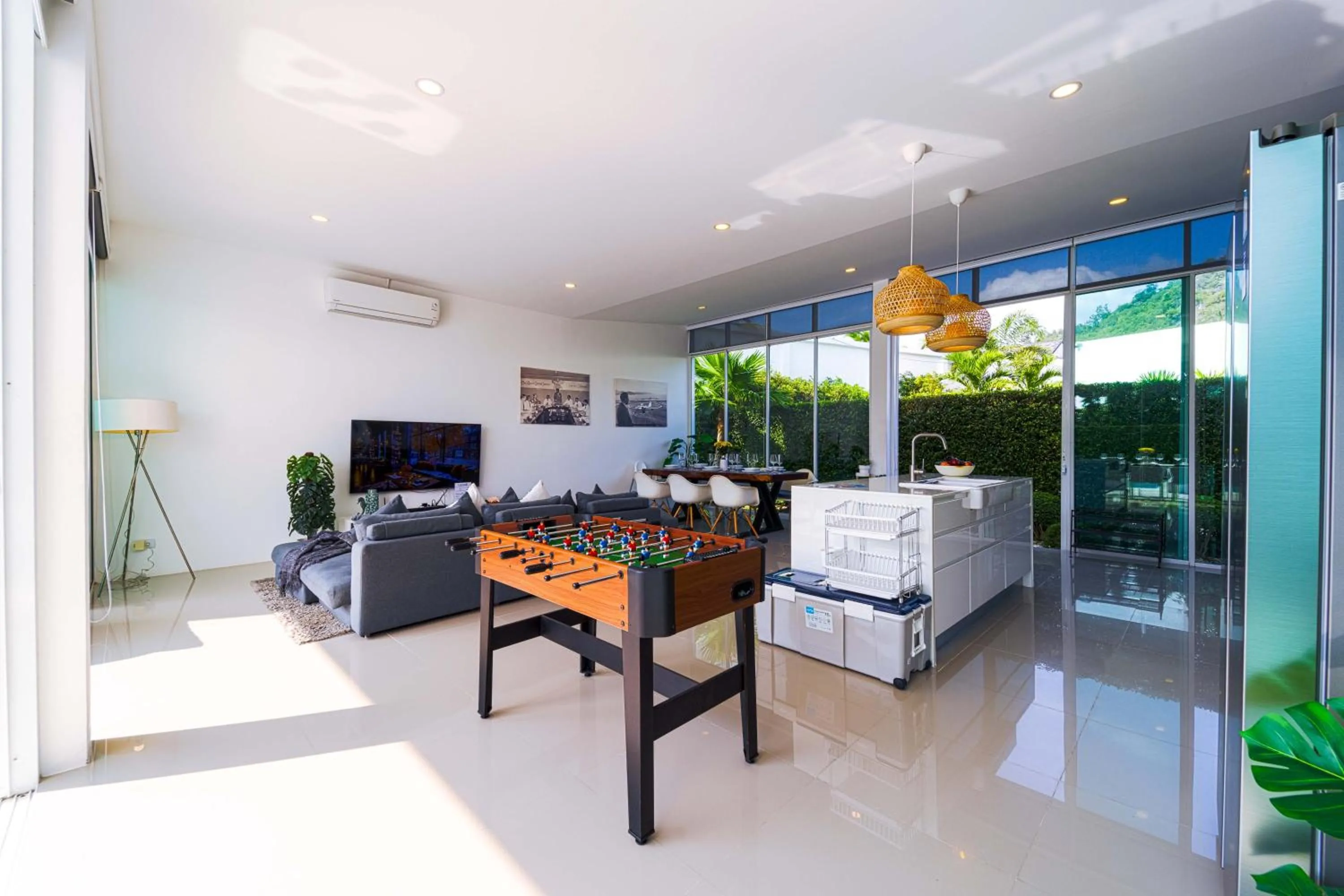 Living room in Harmony Villa 5 Bedroom Modern Pool Villa - KH-A7
