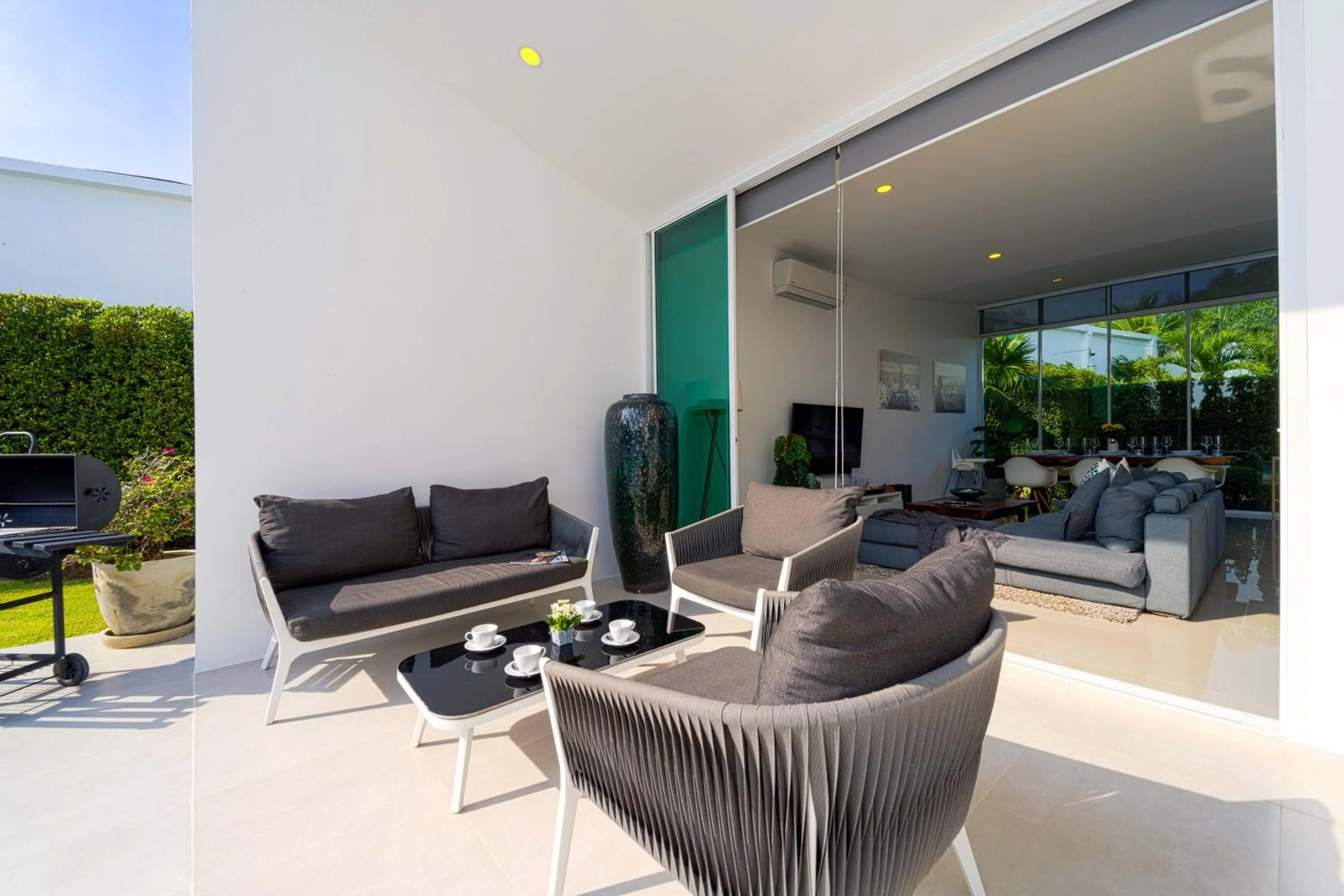 Patio in Harmony Villa 5 Bedroom Modern Pool Villa - KH-A7