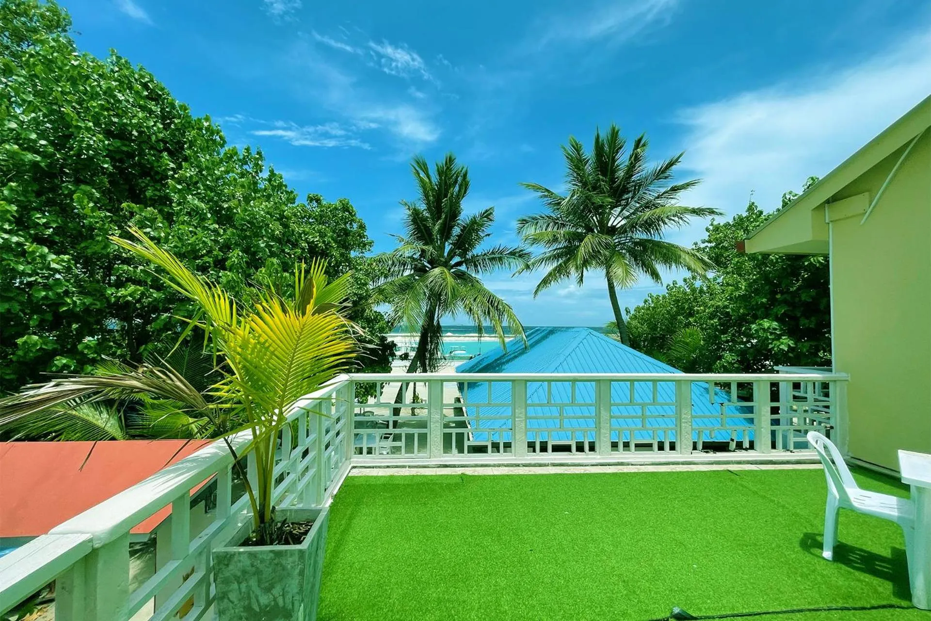 Balcony/Terrace in Paradise Retreat, Maafushi